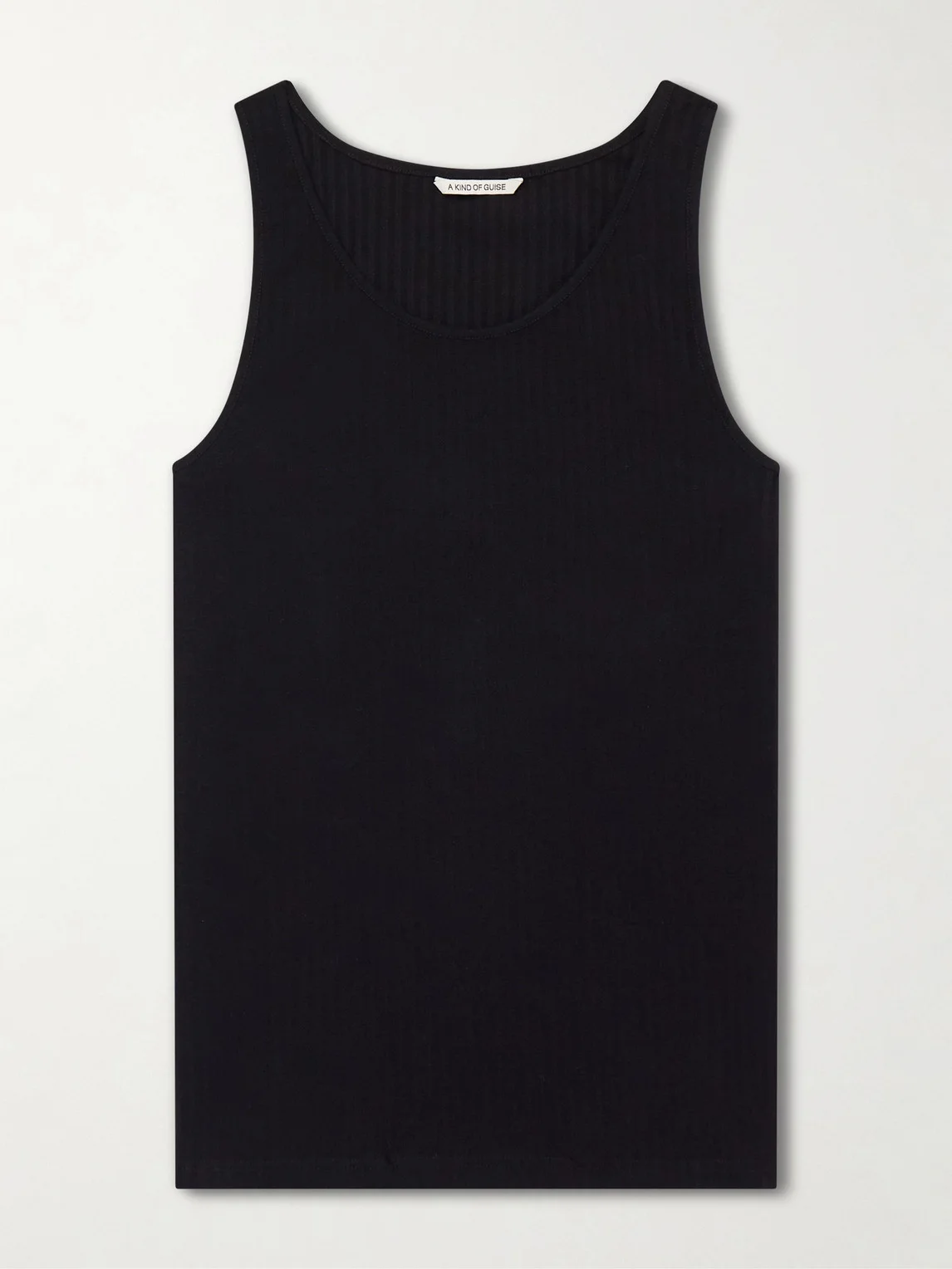 Tomaso Ribbed Stretch-Cotton Jersey Tank Top - 1