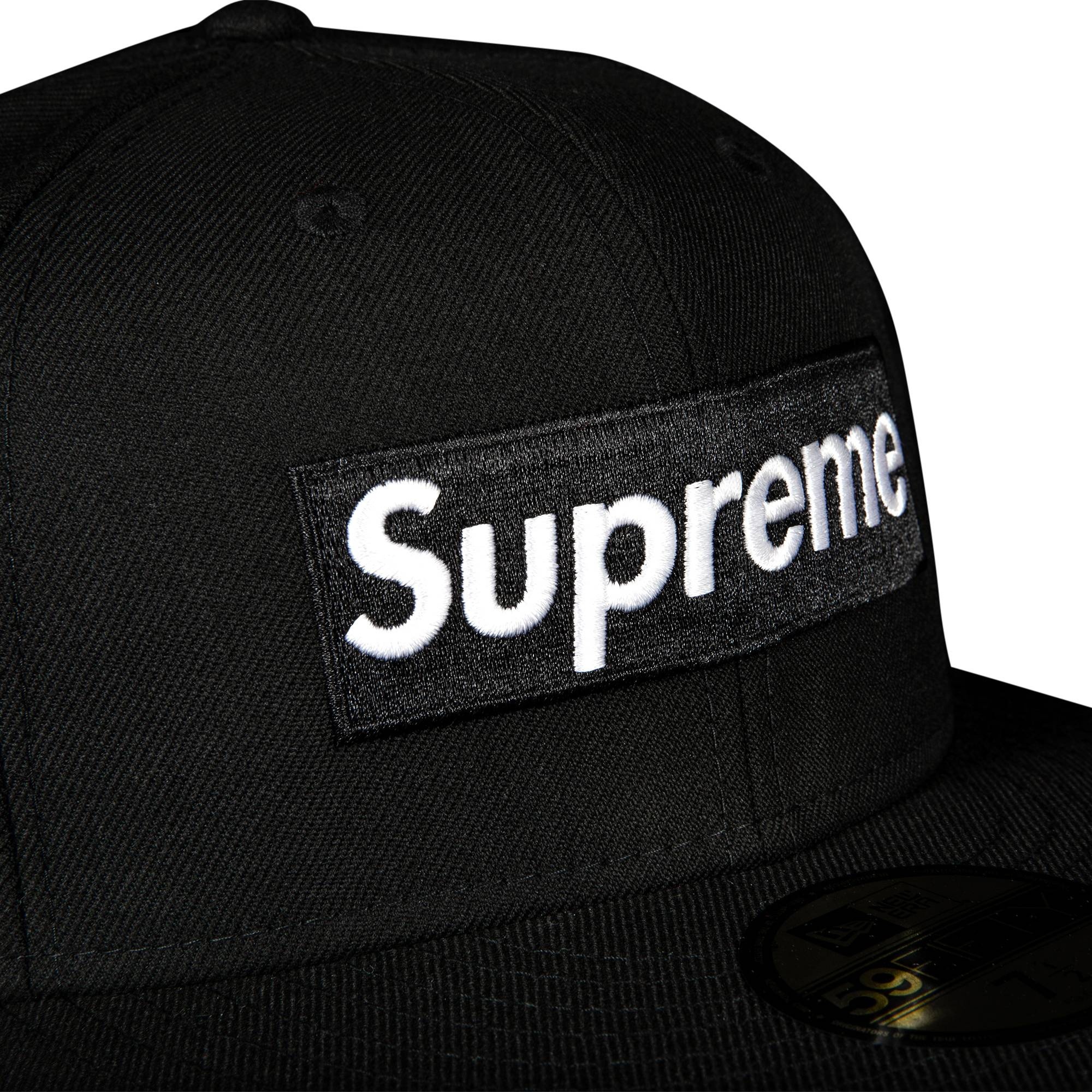 Supreme World Famous Box Logo New Era 'Black' - 3