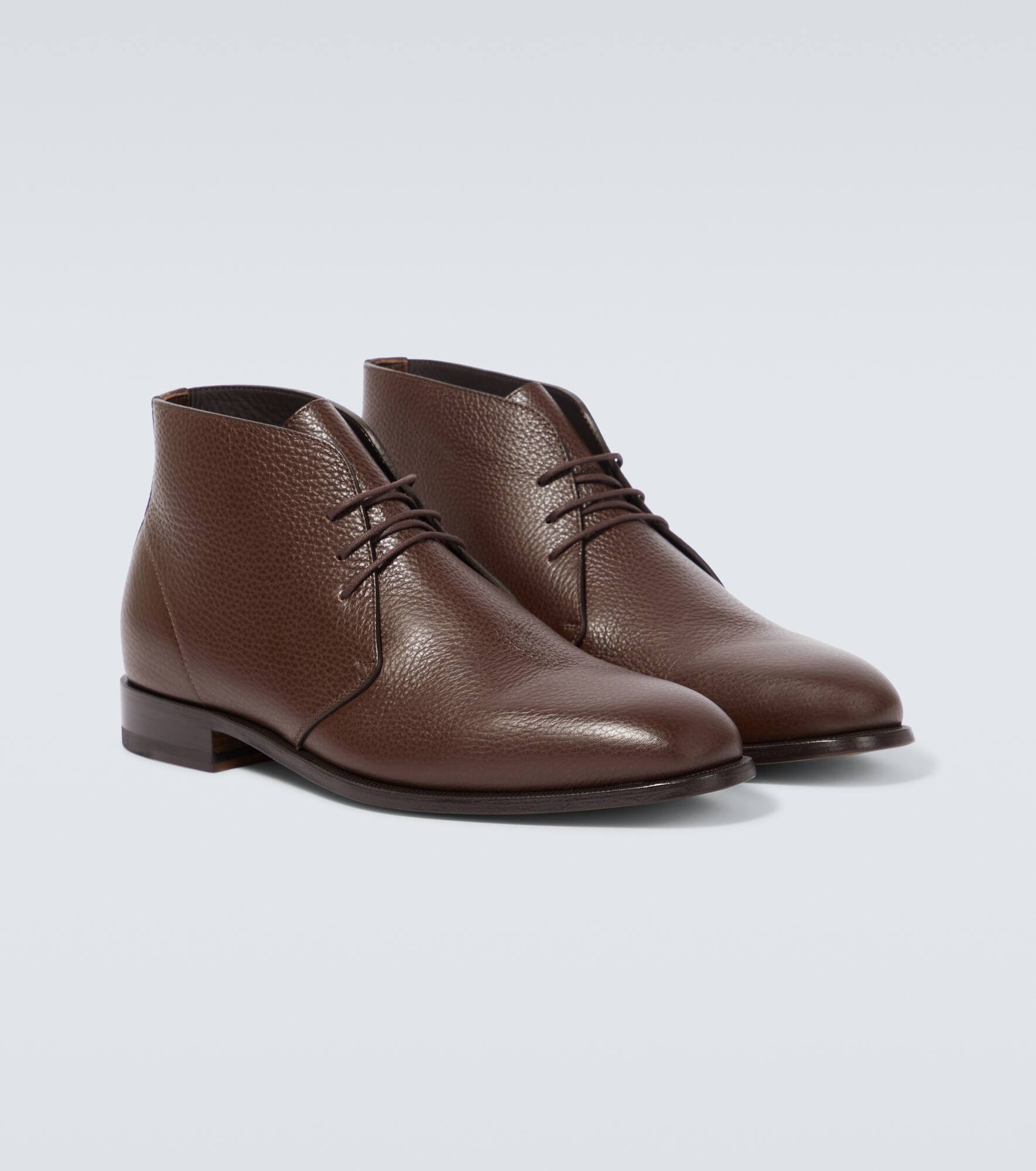 Berwick leather desert boots - 5