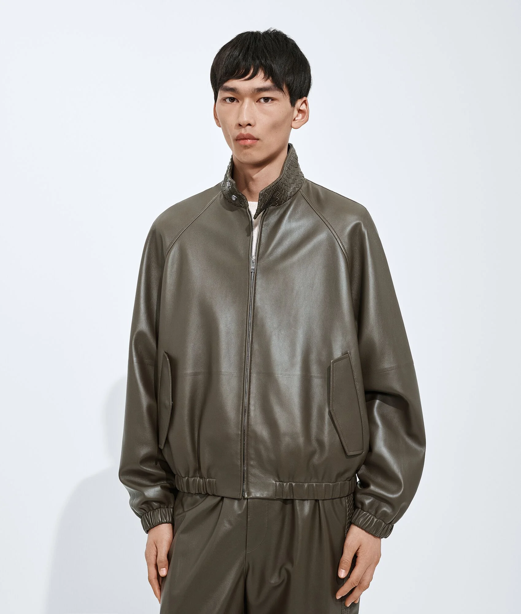 Leather Blouson - 1