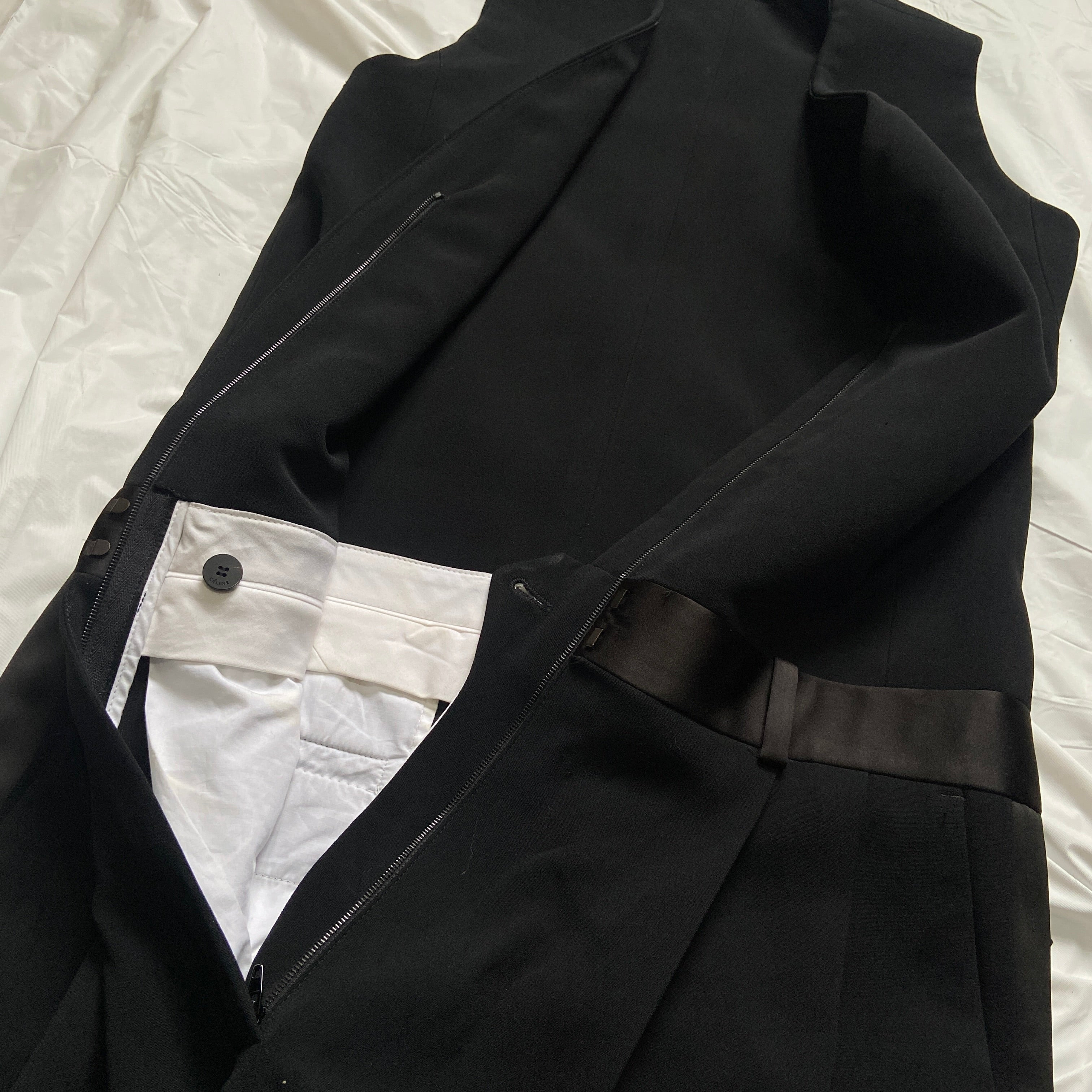 Céline - Céline 2011 phoebe tuxedo jumpsuit 34 - 11