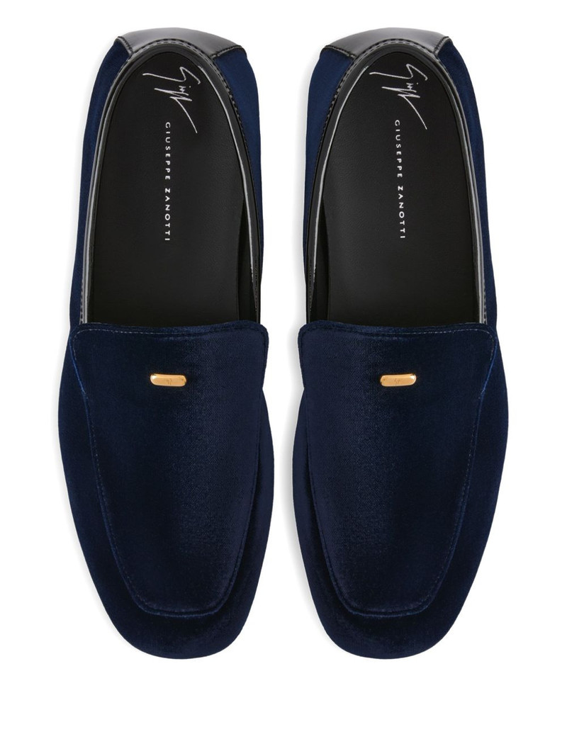 GZ DRIVER velvet loafers 4