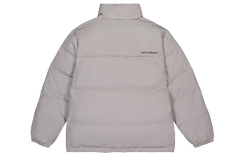 New Balance New Balance Lifestyle Warm Down Jacket 'Grey' AMJ33340-TAG outlook