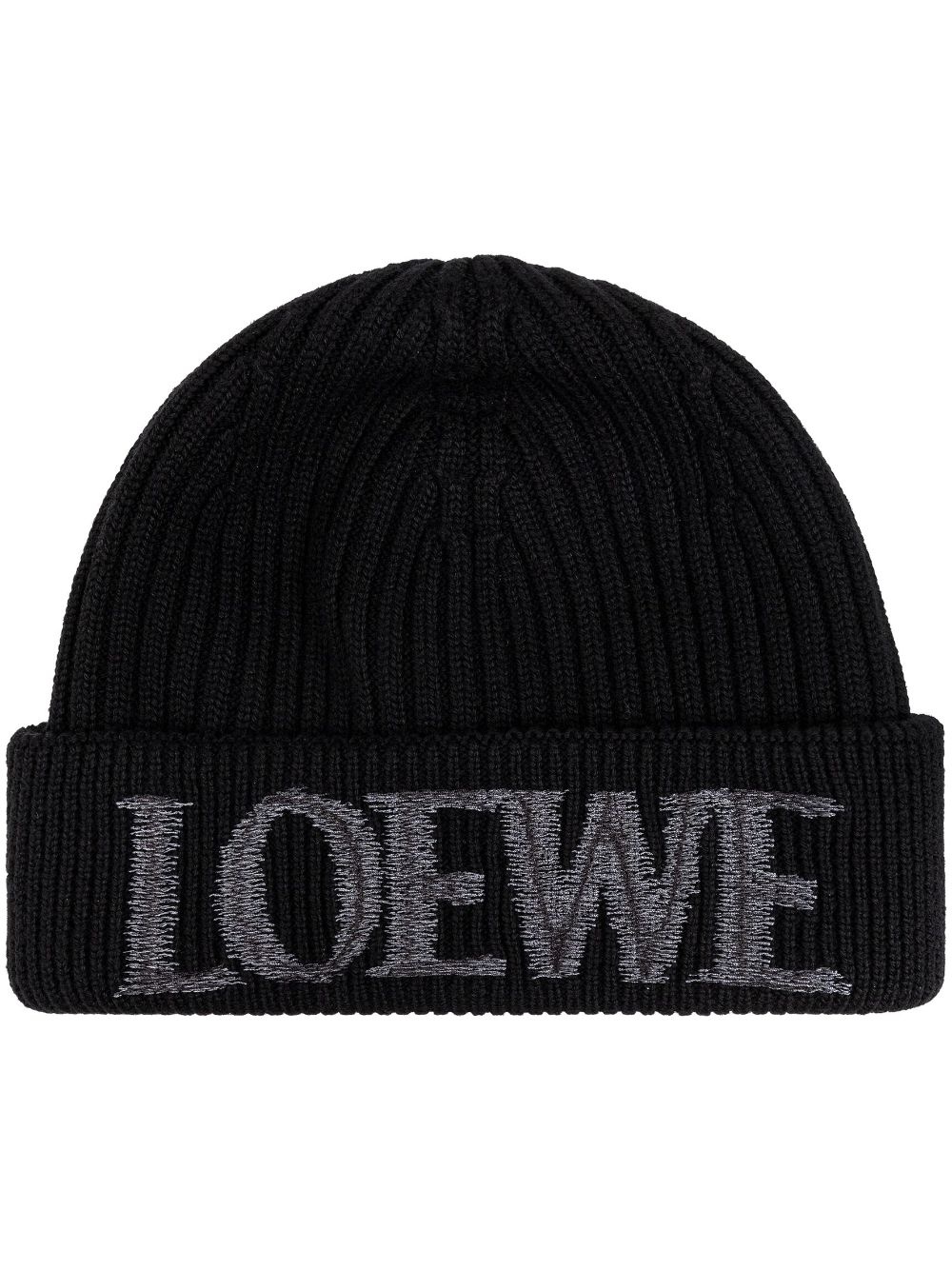 Logo-embroidered beanie - 1