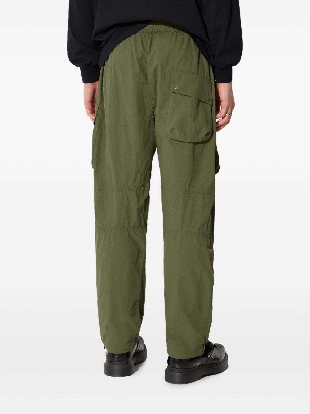 multi-pocket cargo trousers - 4