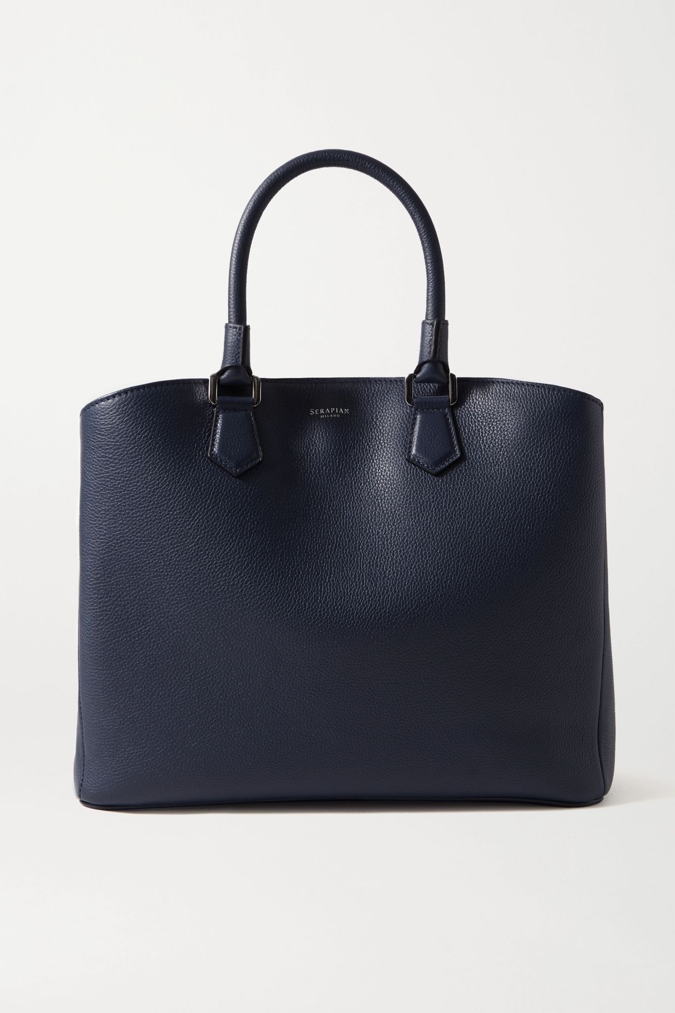 Luna textured-leather tote - 1