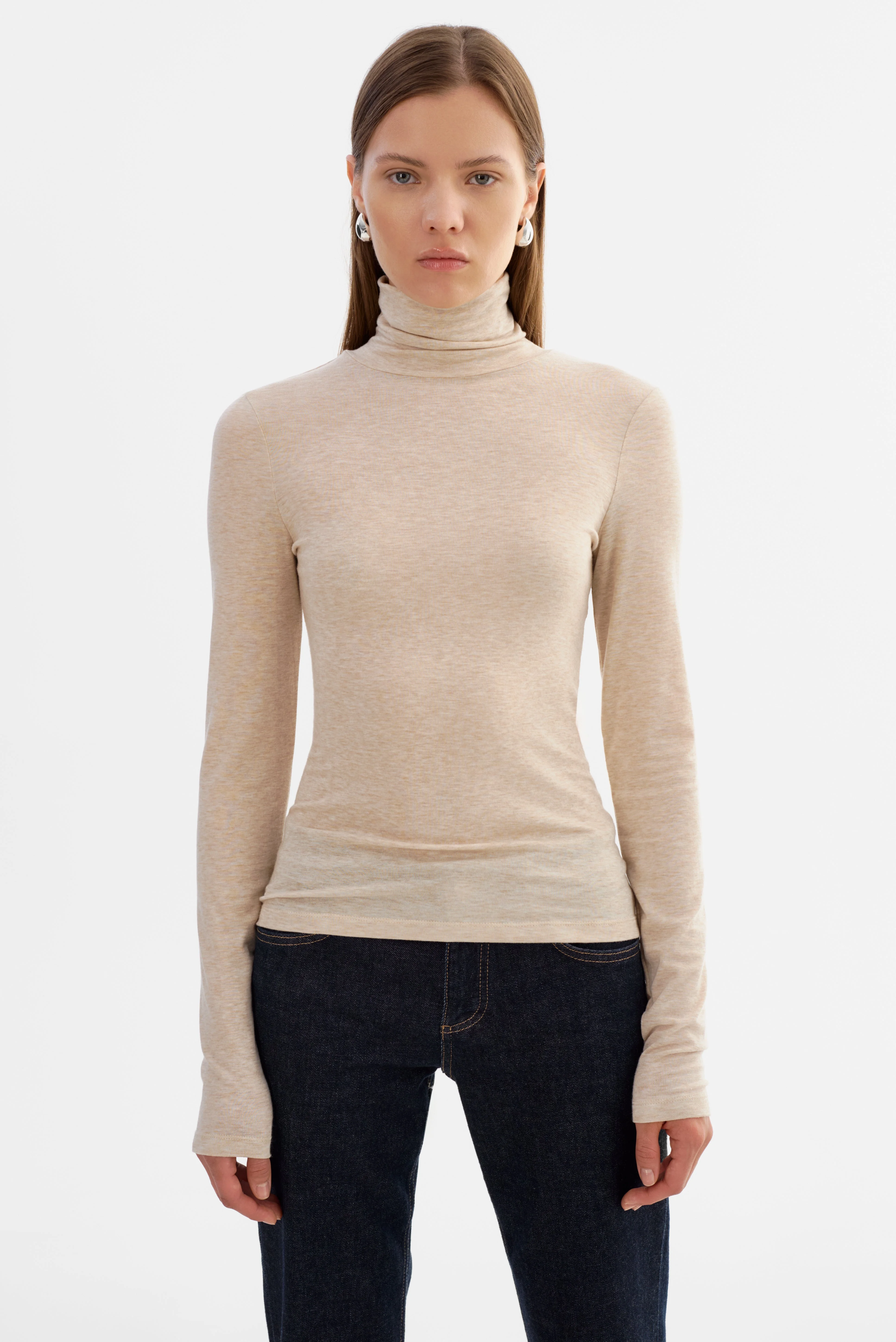 SADIE | Long Sleeve Turtleneck - 1