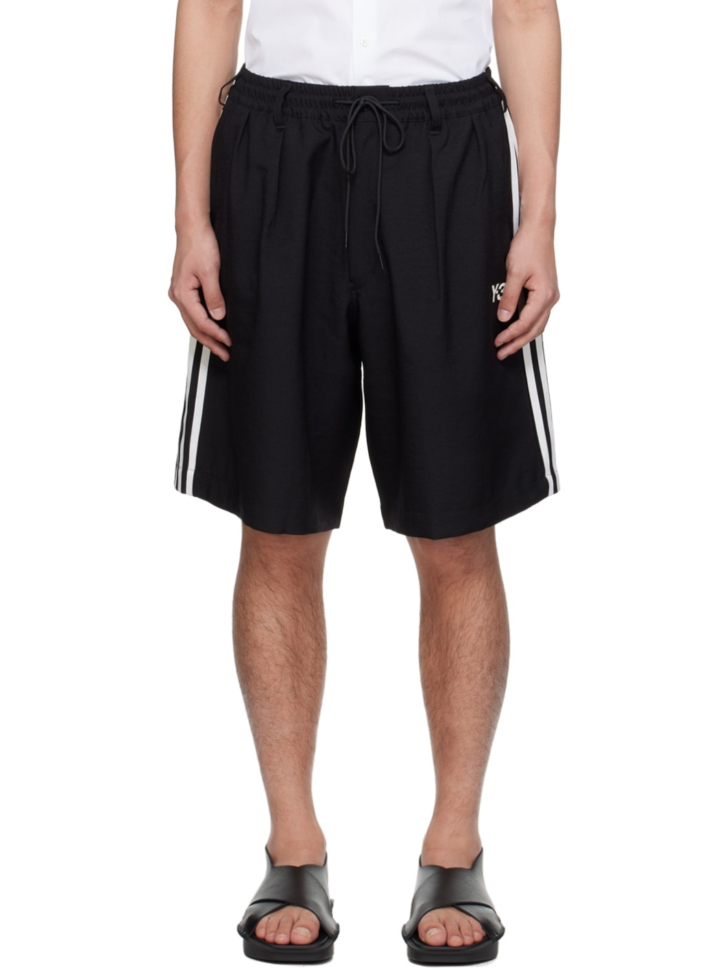 Black 3SSP UNI Shorts - 1