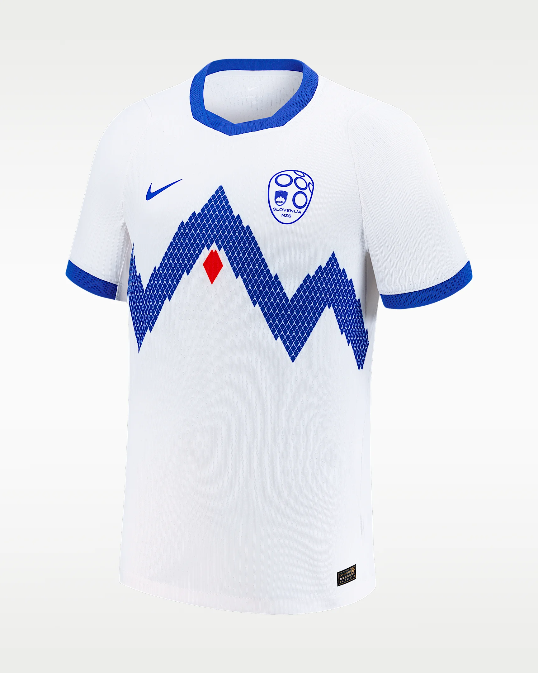 Slovenia 2026 Match Home Men's Nike Aero-FIT Soccer Authentic Jersey - 1