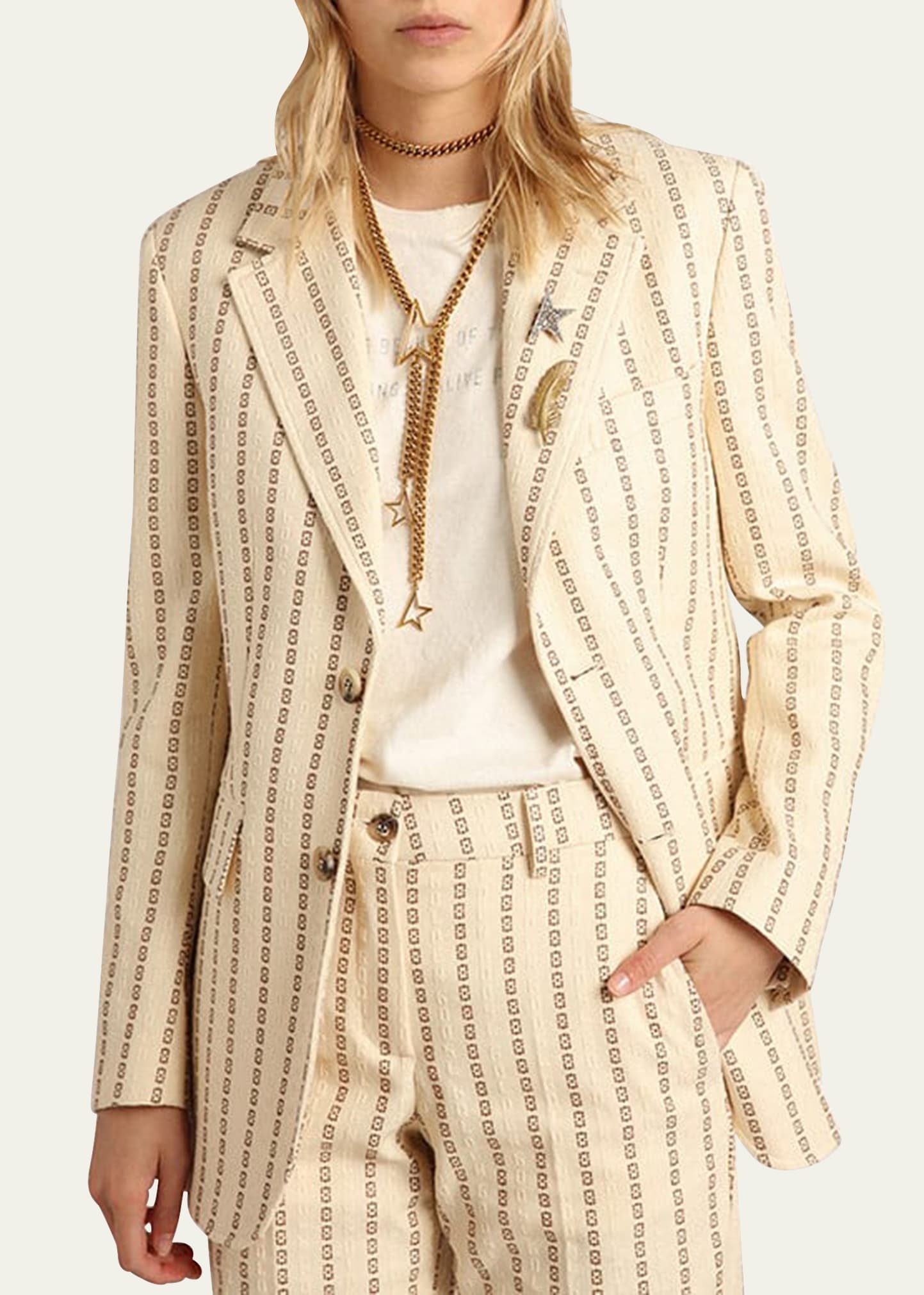 Journey Striped Blazer - 2