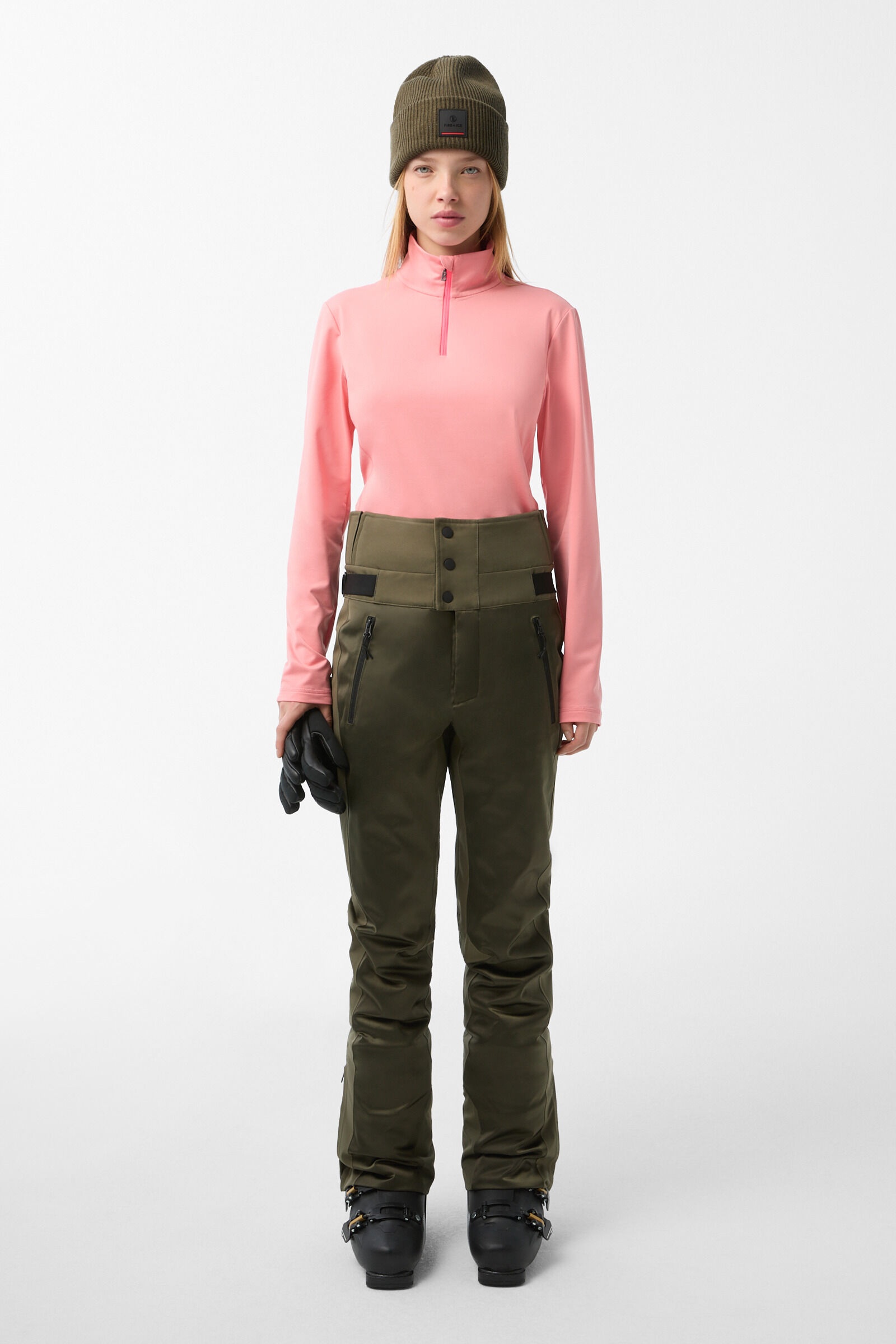 Josie Ski pants in Olive green - 3