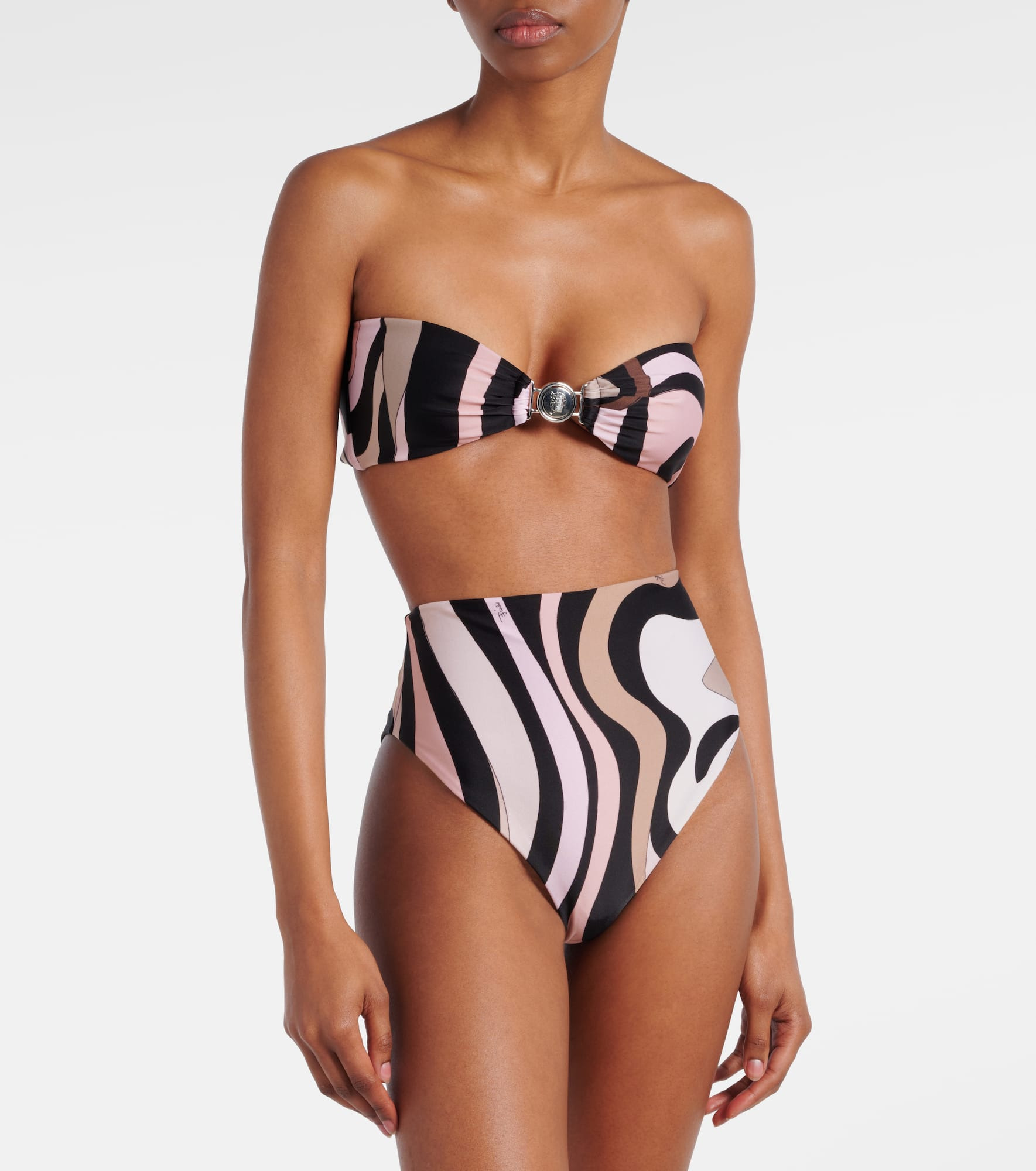 Marmo high-rise bikini bottoms - 2