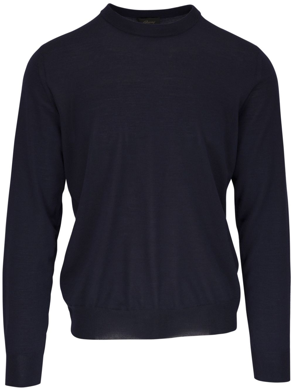 round-neck knit jumper - 1