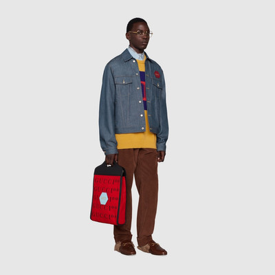 GUCCI Gucci 100 denim jacket outlook