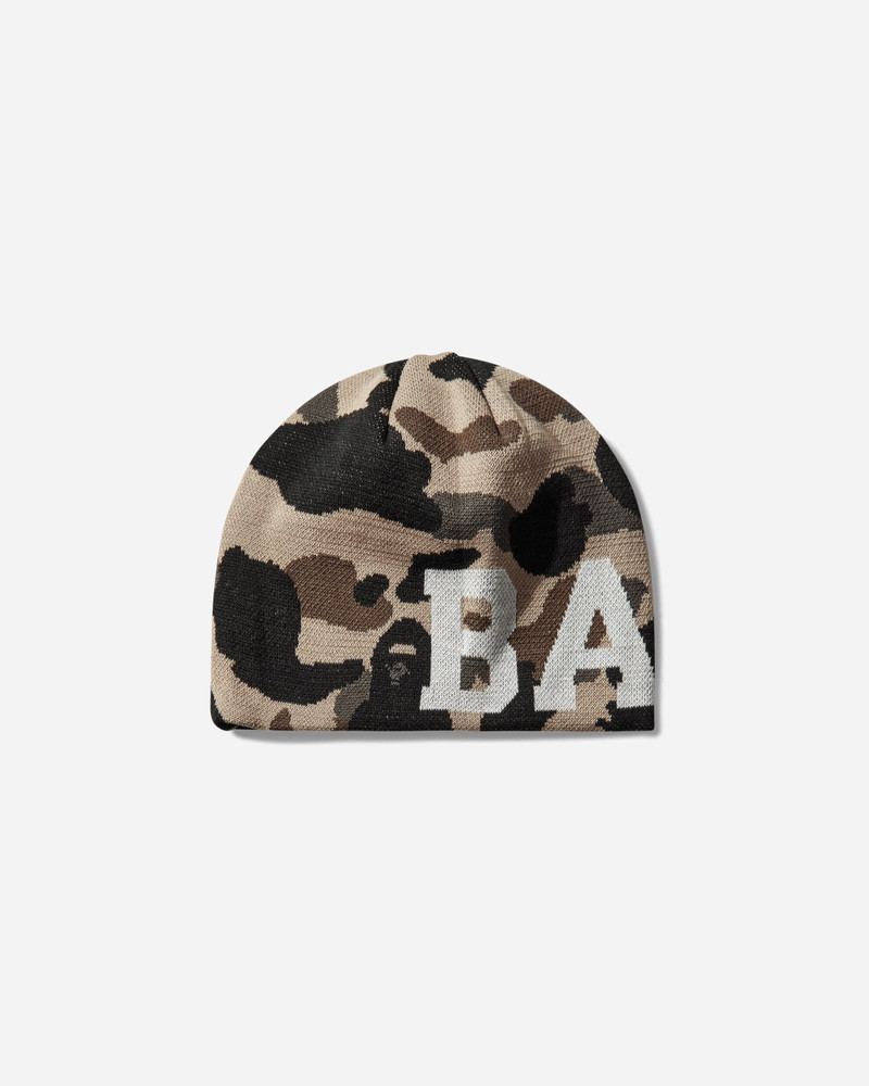 1st Camo Knit Cap Yellow 3