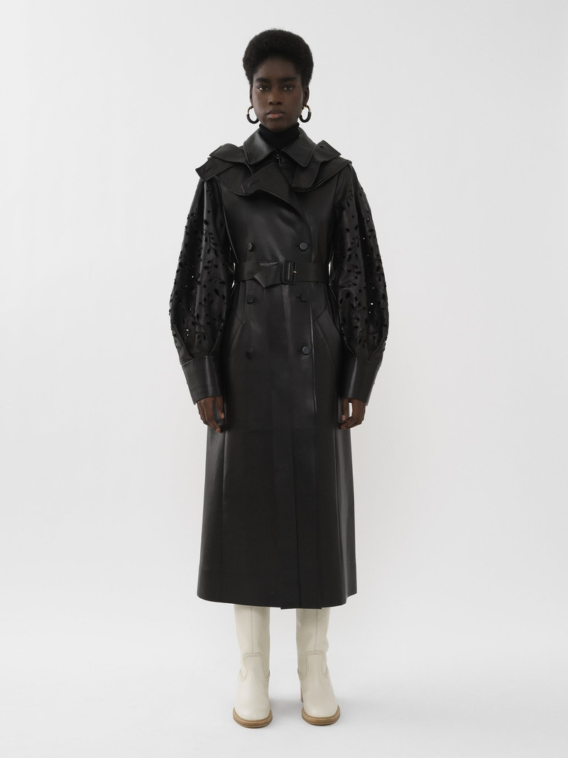 Chloé HOODED TRENCH COAT outlook