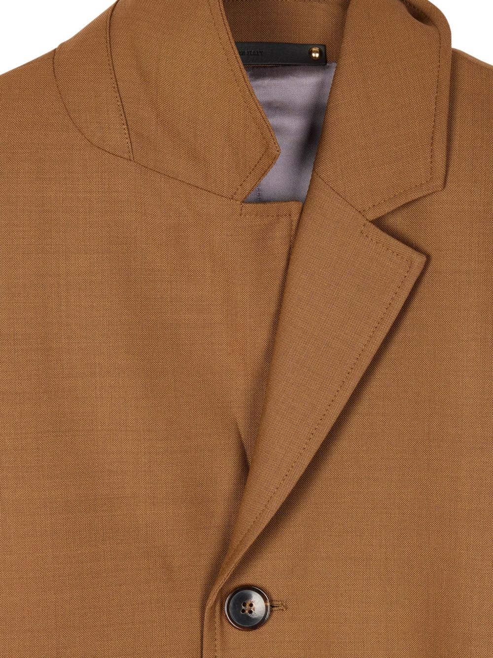 virgin wool blazer - 3