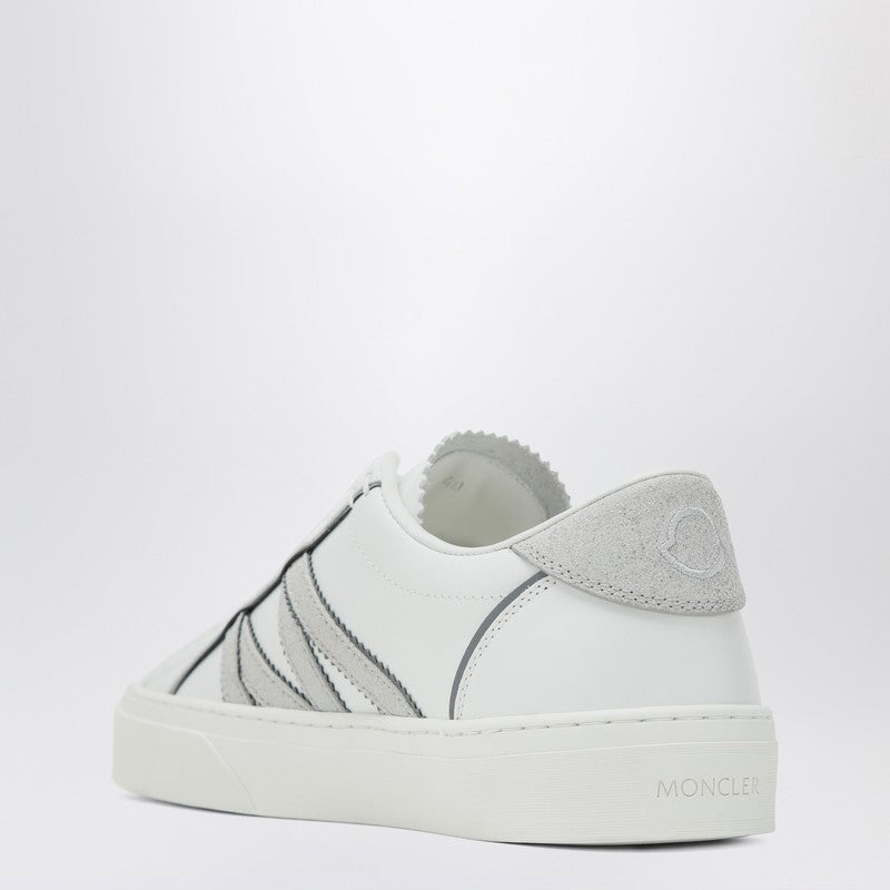 Moncler White Leather Monaco2 Sneakers Women - 2
