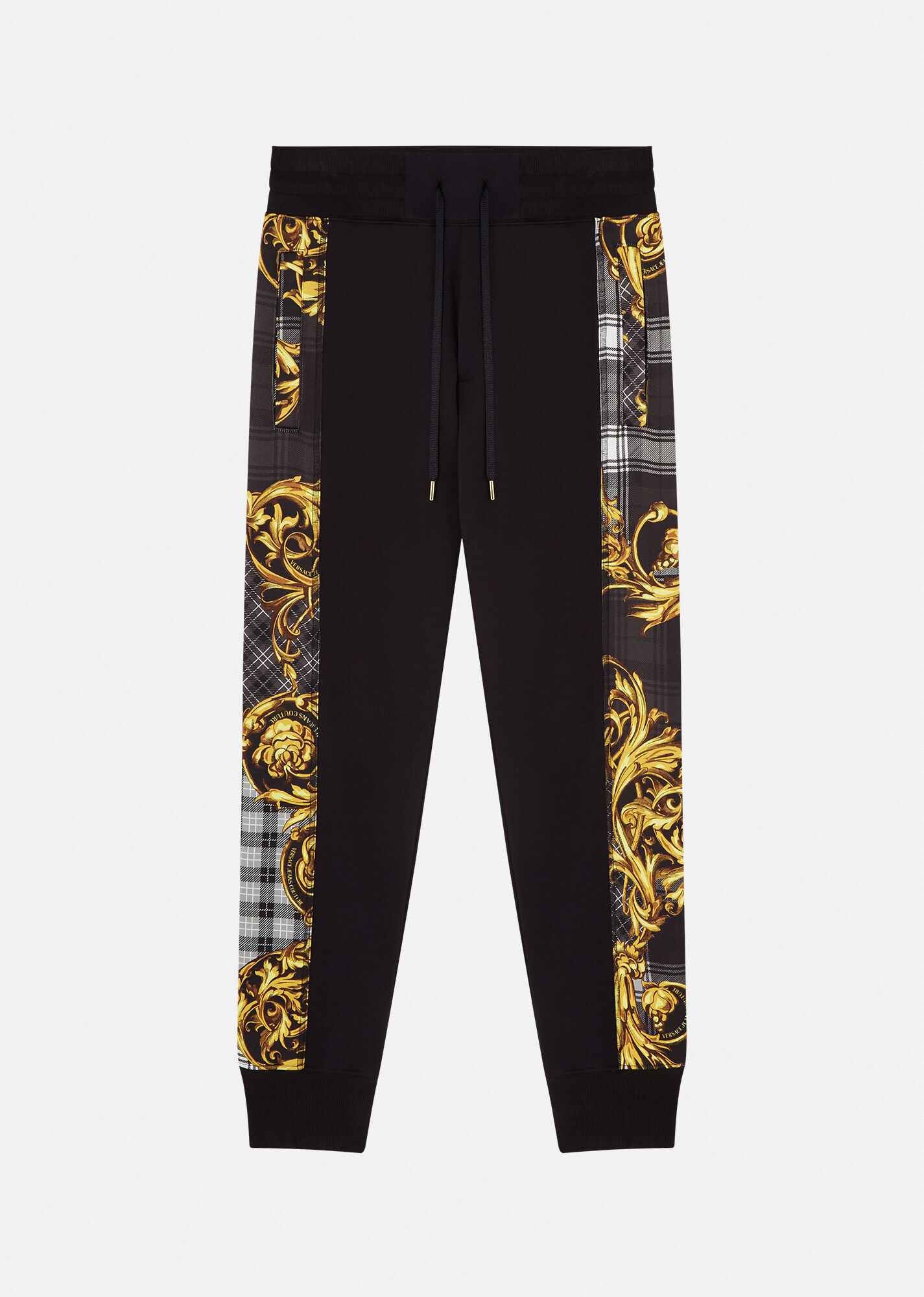 Tartan Baroque Accent Sweatpants - 1