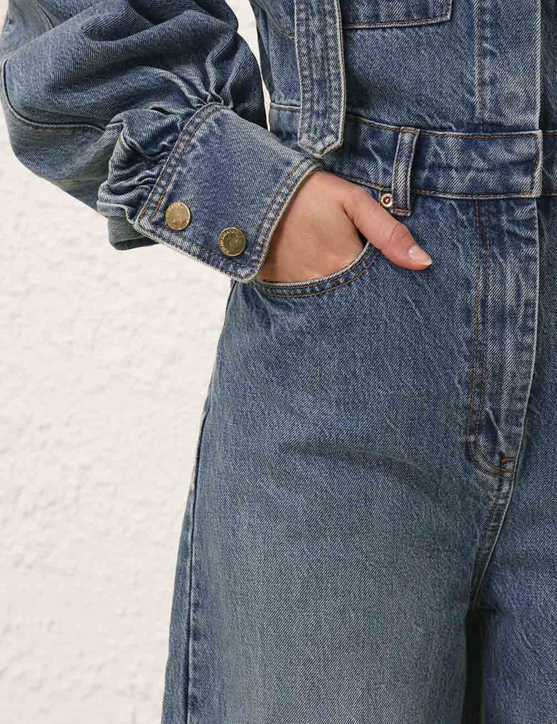 ILLUSTRATION DENIM BOILERSUIT 9