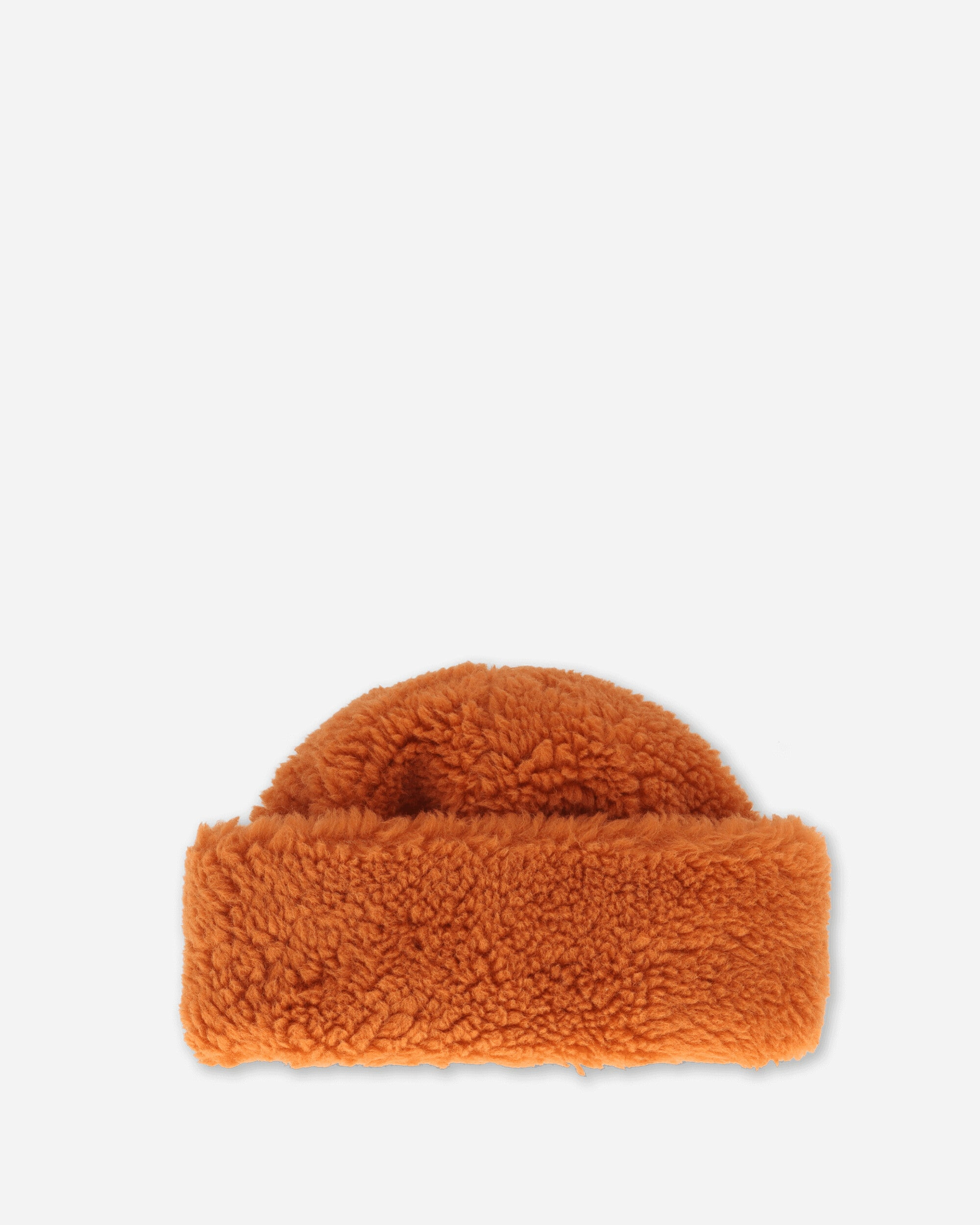 Puffy Boa Beanie Orange - 1