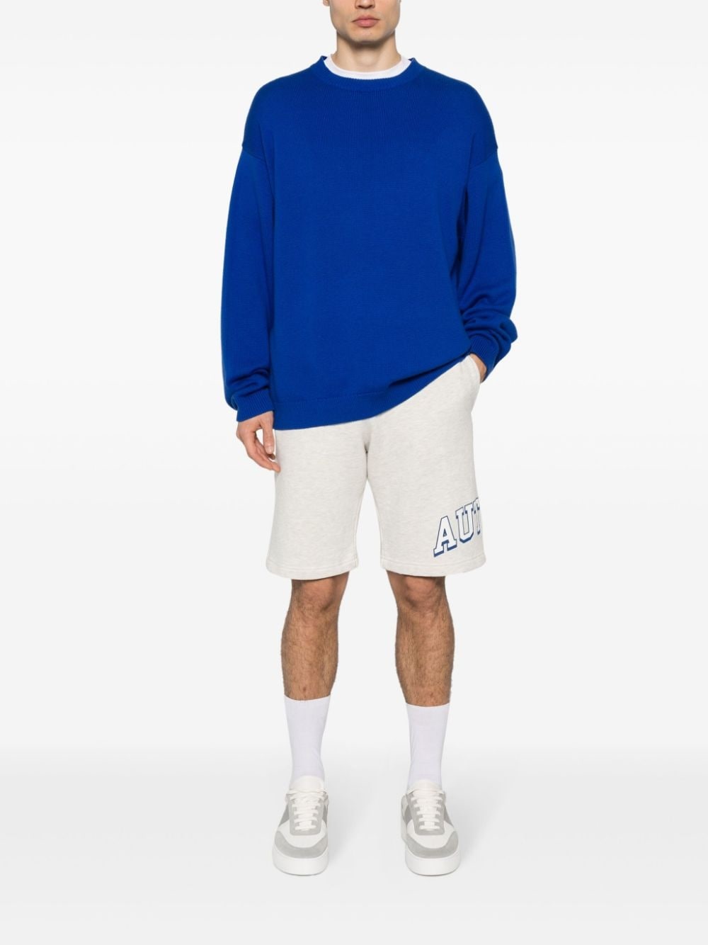 logo-print shorts - 2