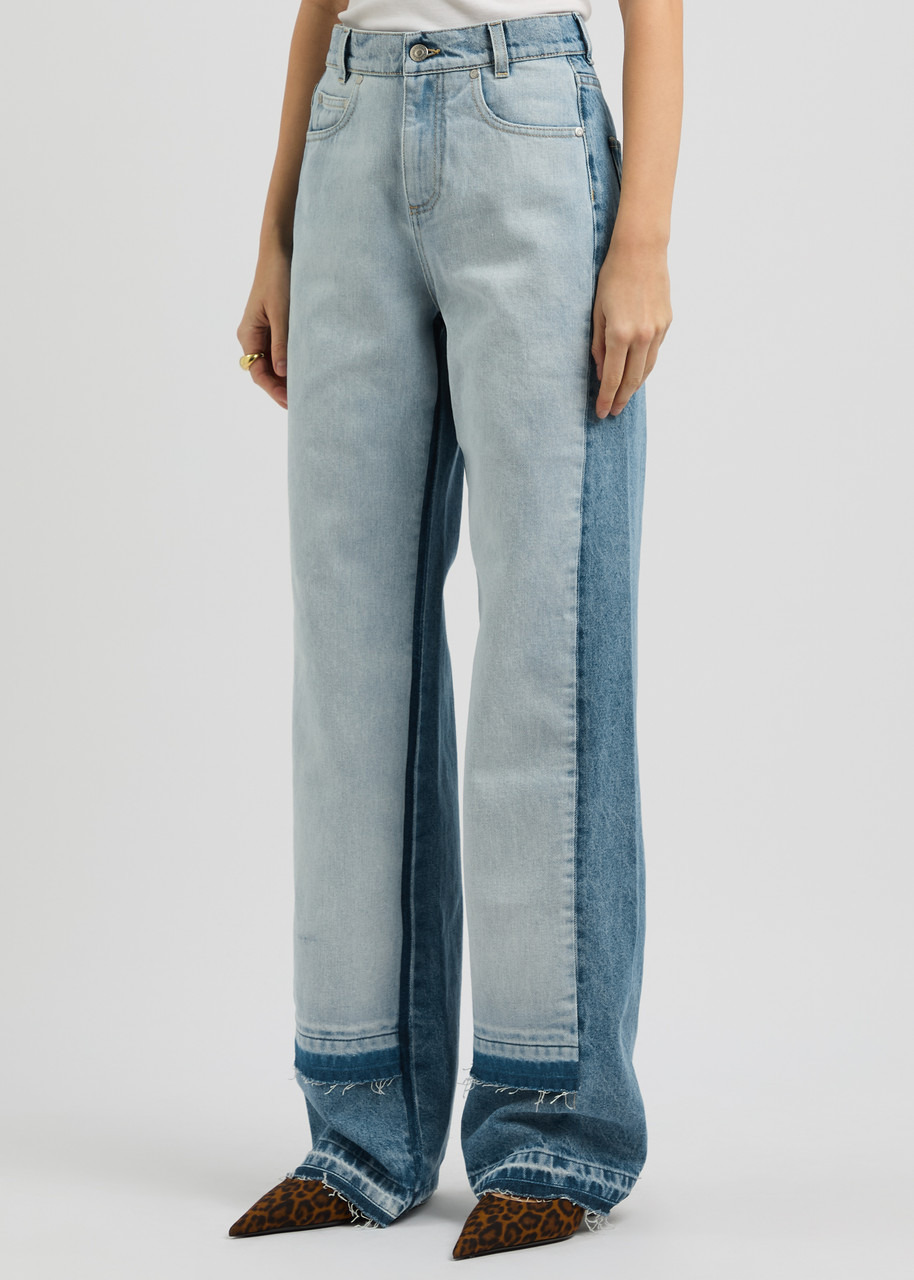 Stella Mccartney Panelled Straight-leg Jeans - 2