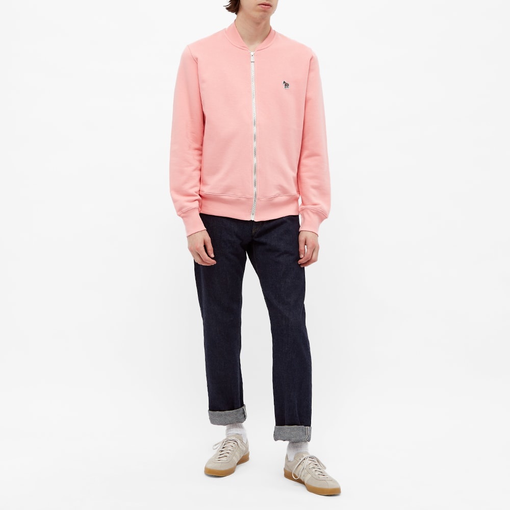 Paul Smith Zebra Zip Jersey Bomber - 7