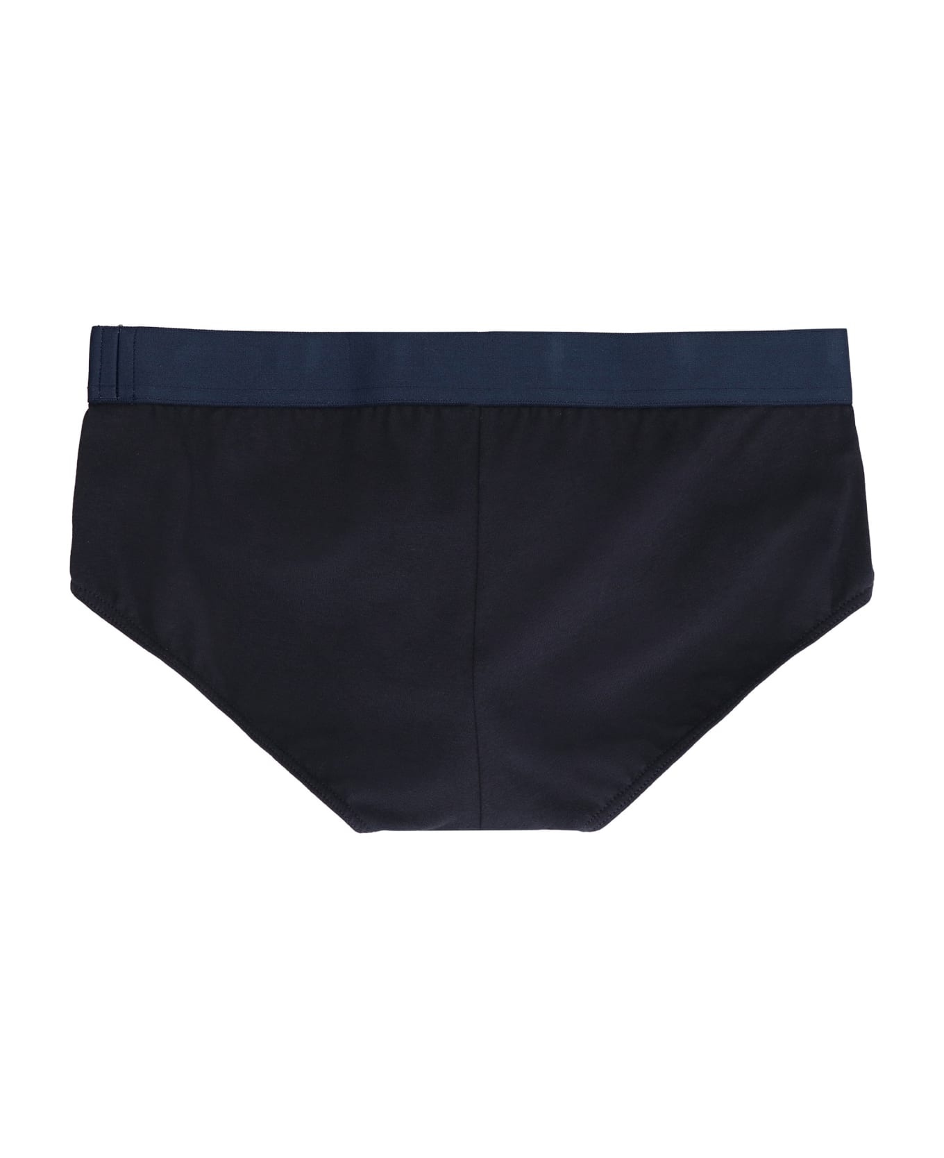 Brando Logoed Elastic Band Cotton Briefs - 3