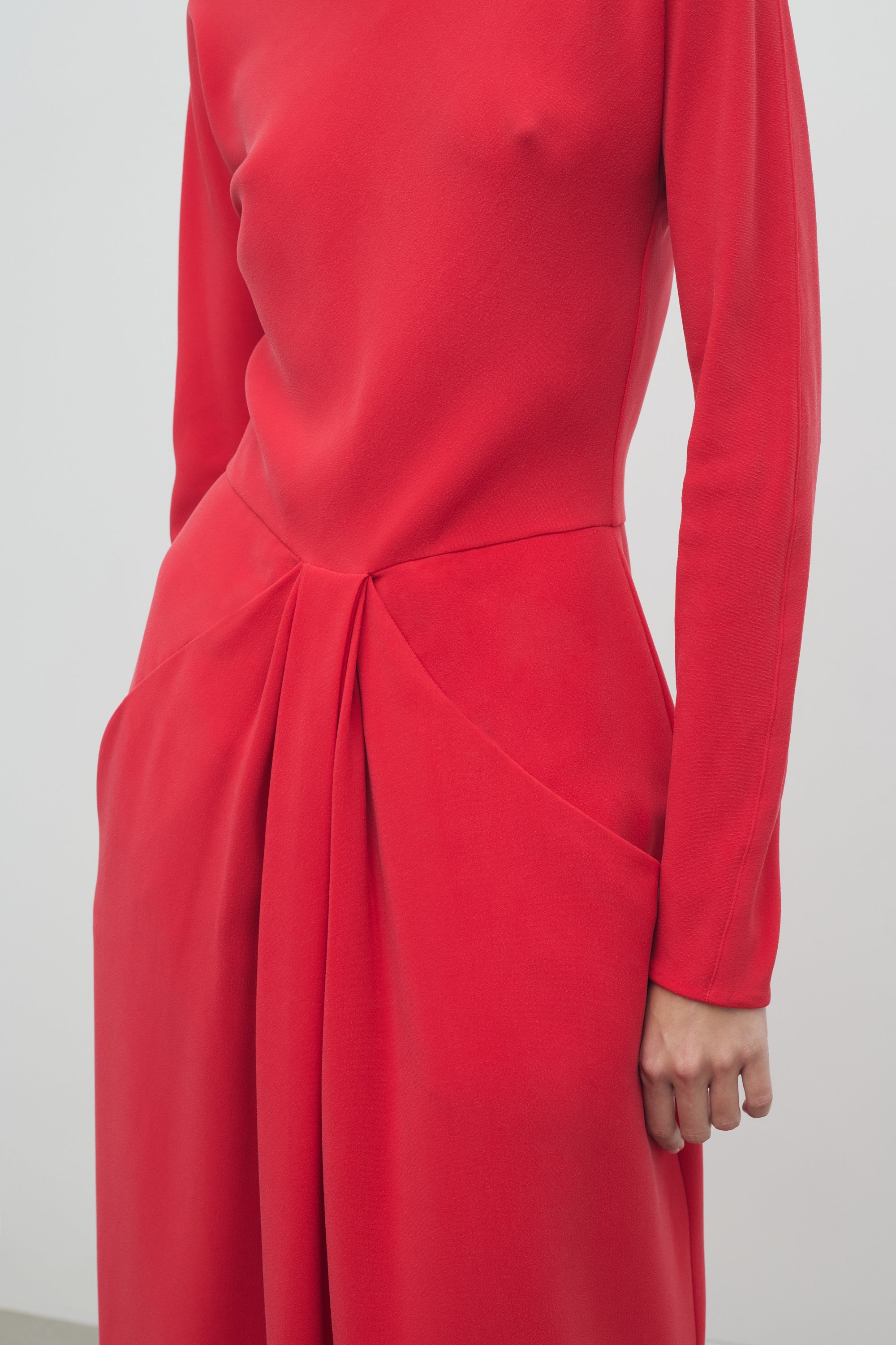 Anselm Dress in Cupro - 6