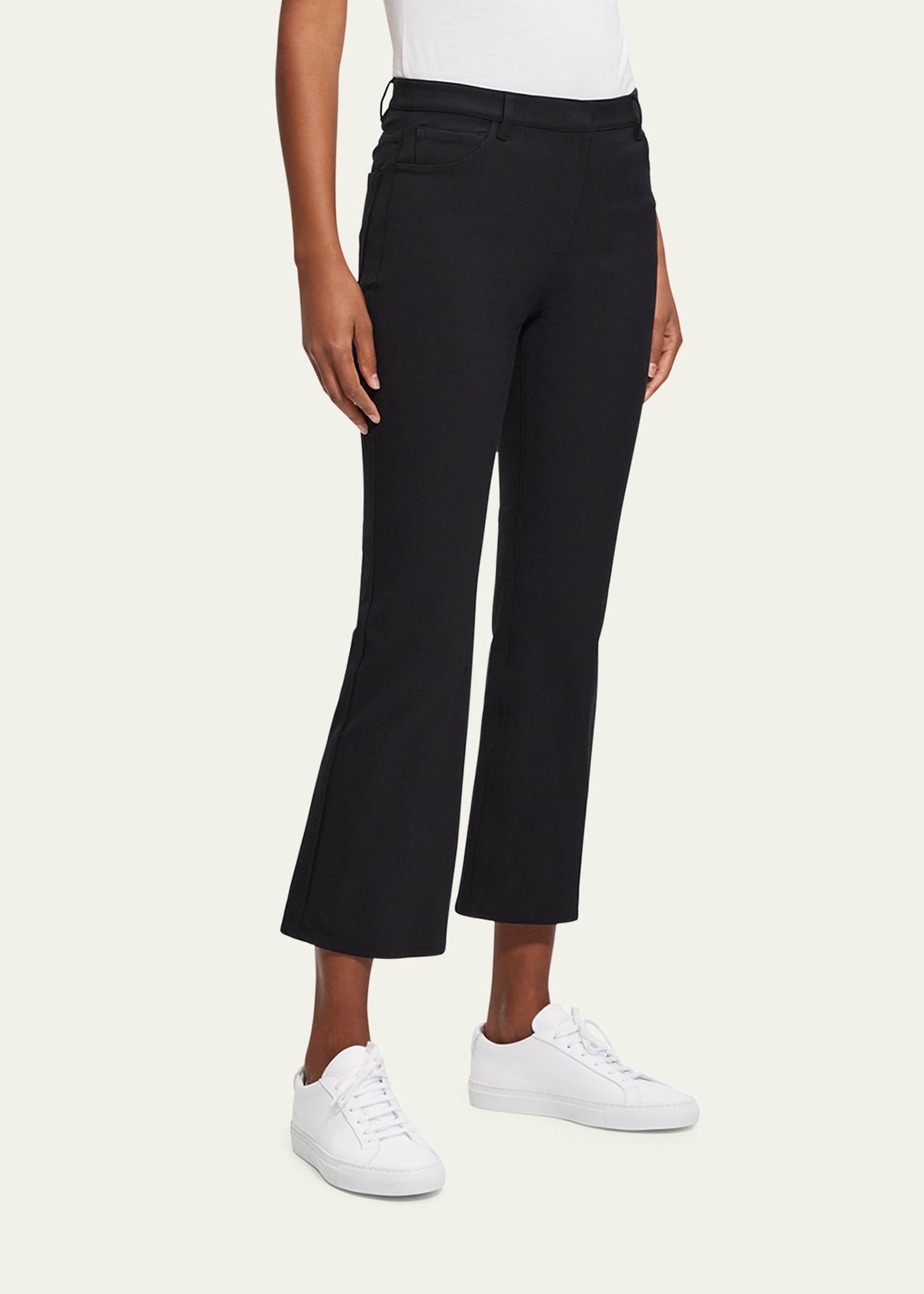 Five-Pocket Kick Flare Pants - 4