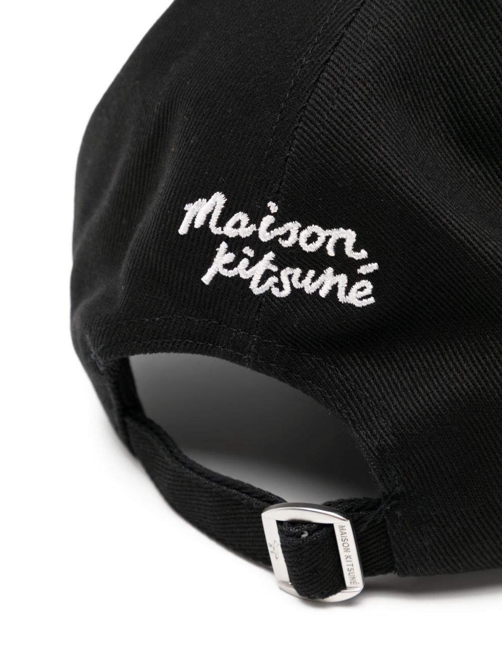 embroidered-logo patch cap - 2