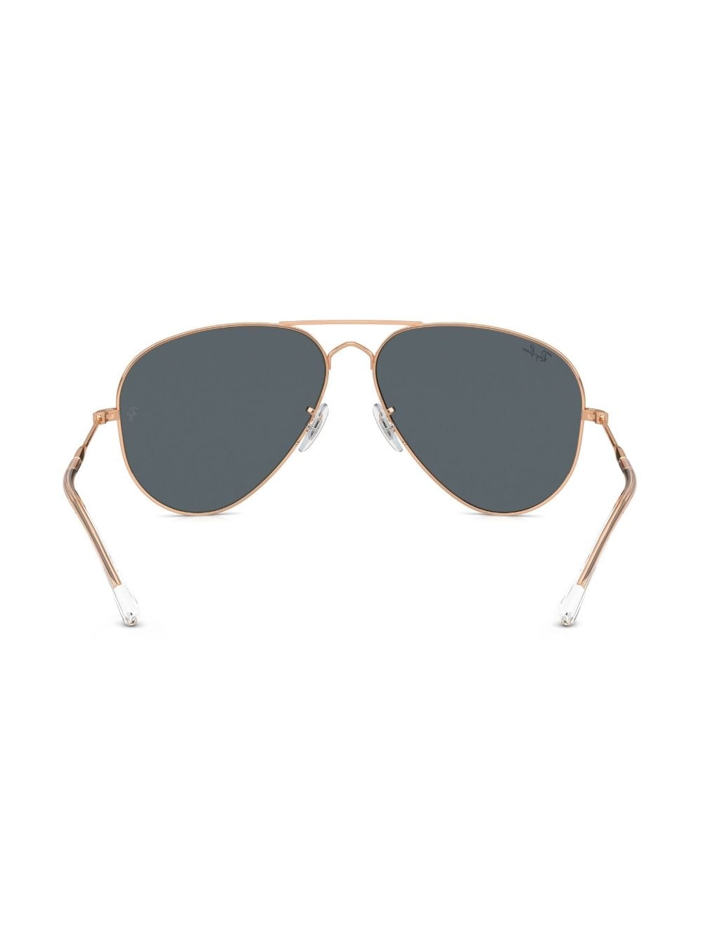 Old Aviator logo-engraved sunglasses - 4