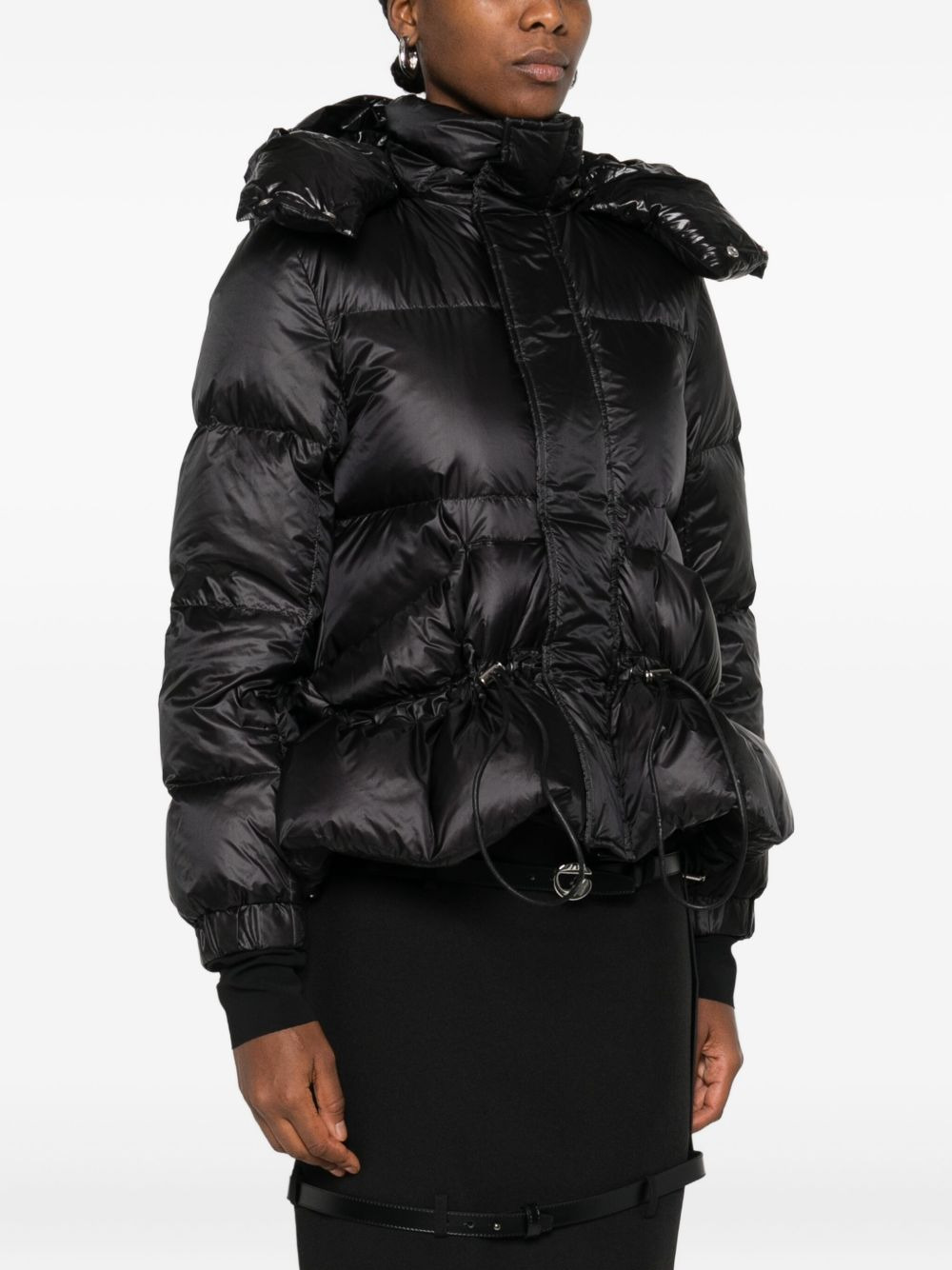 hooded quilted jacket - 3