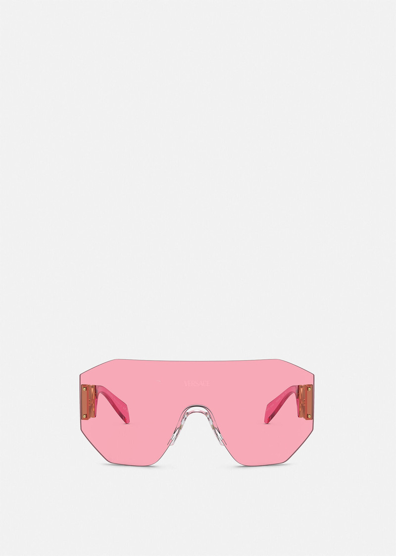 VERSACE Medusa Biggie Mask Sunglasses outlook