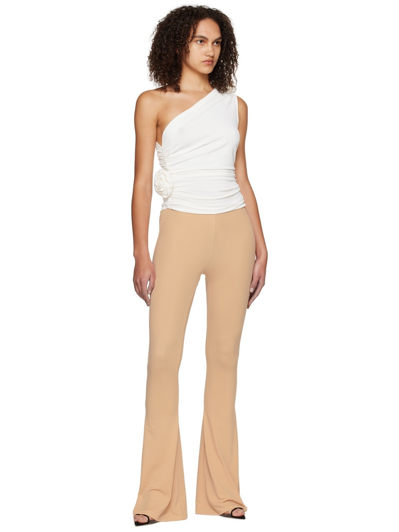 MAGDA BUTRYM Beige Flared Trousers outlook