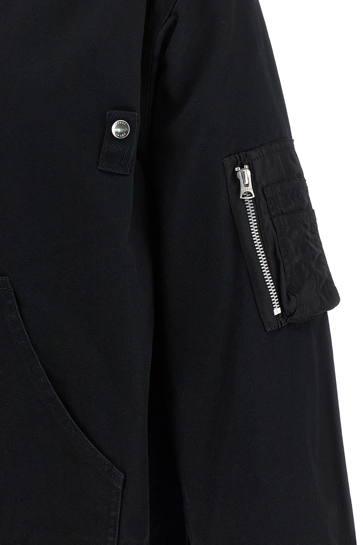 Sacai x Carhartt Wip capsule hooded bomber jacket - 4