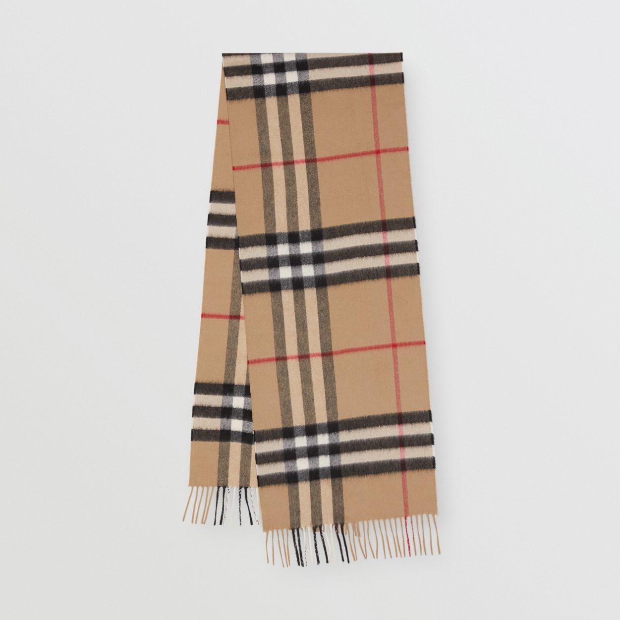 The Classic Check Cashmere Scarf - 1