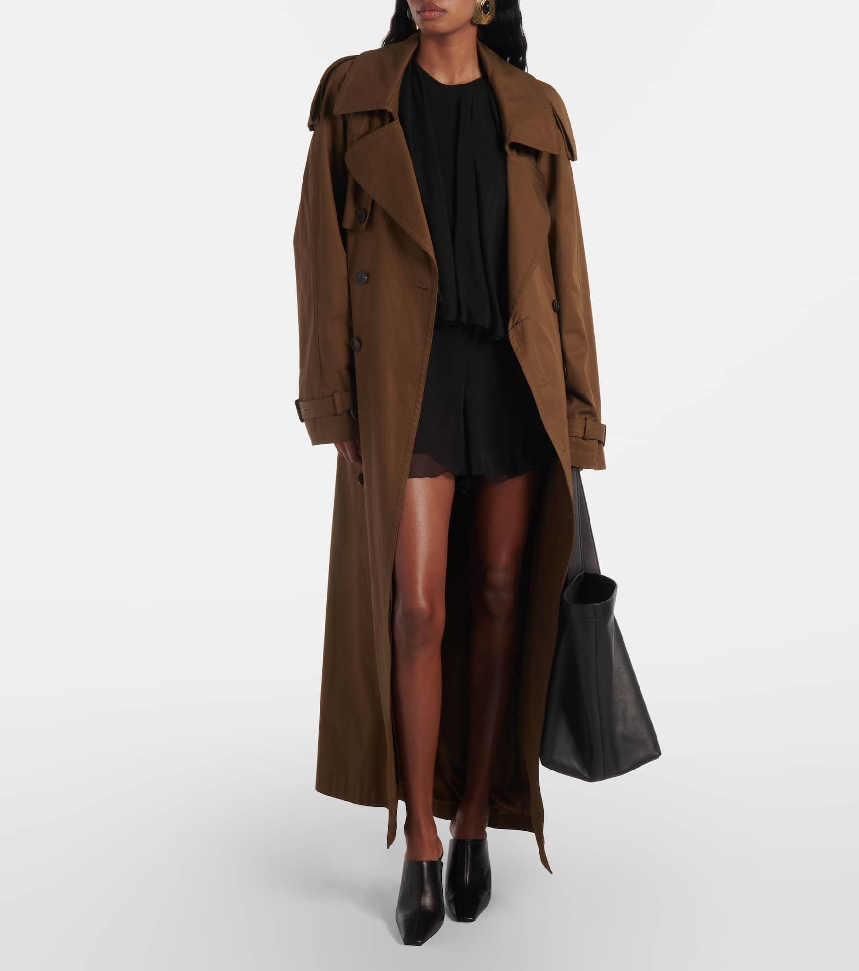 Jill 95 leather mules - 3