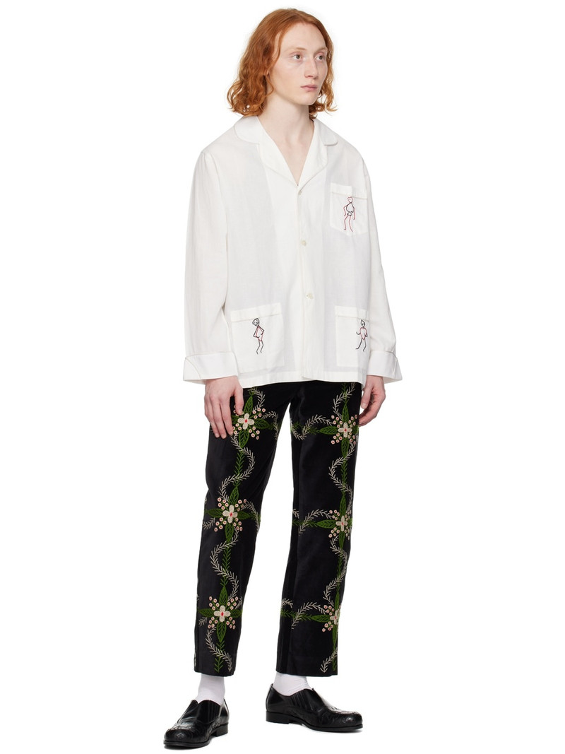 BODE Black Rosemallow Trousers outlook