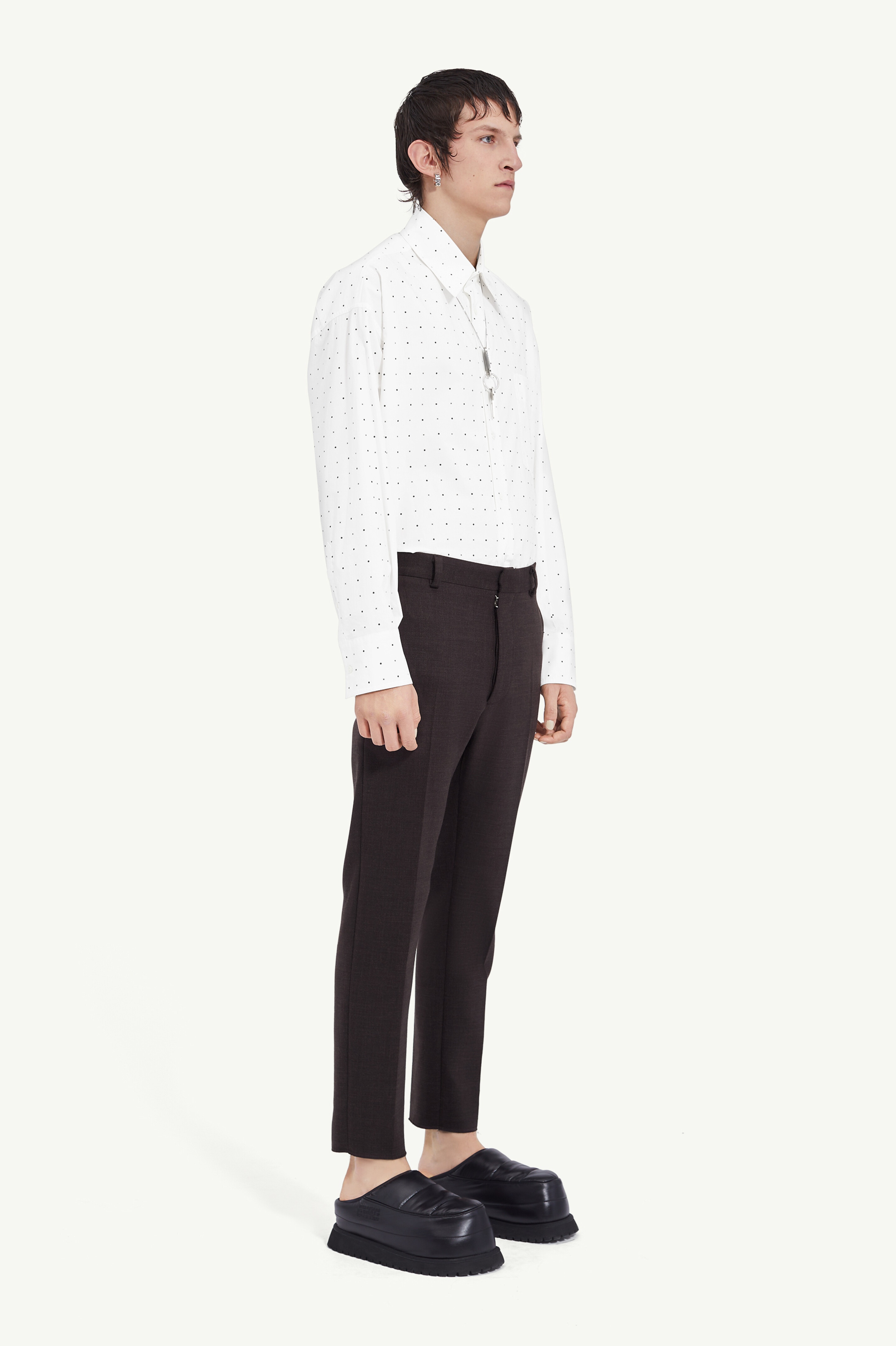 Slim tailored trousers - 3