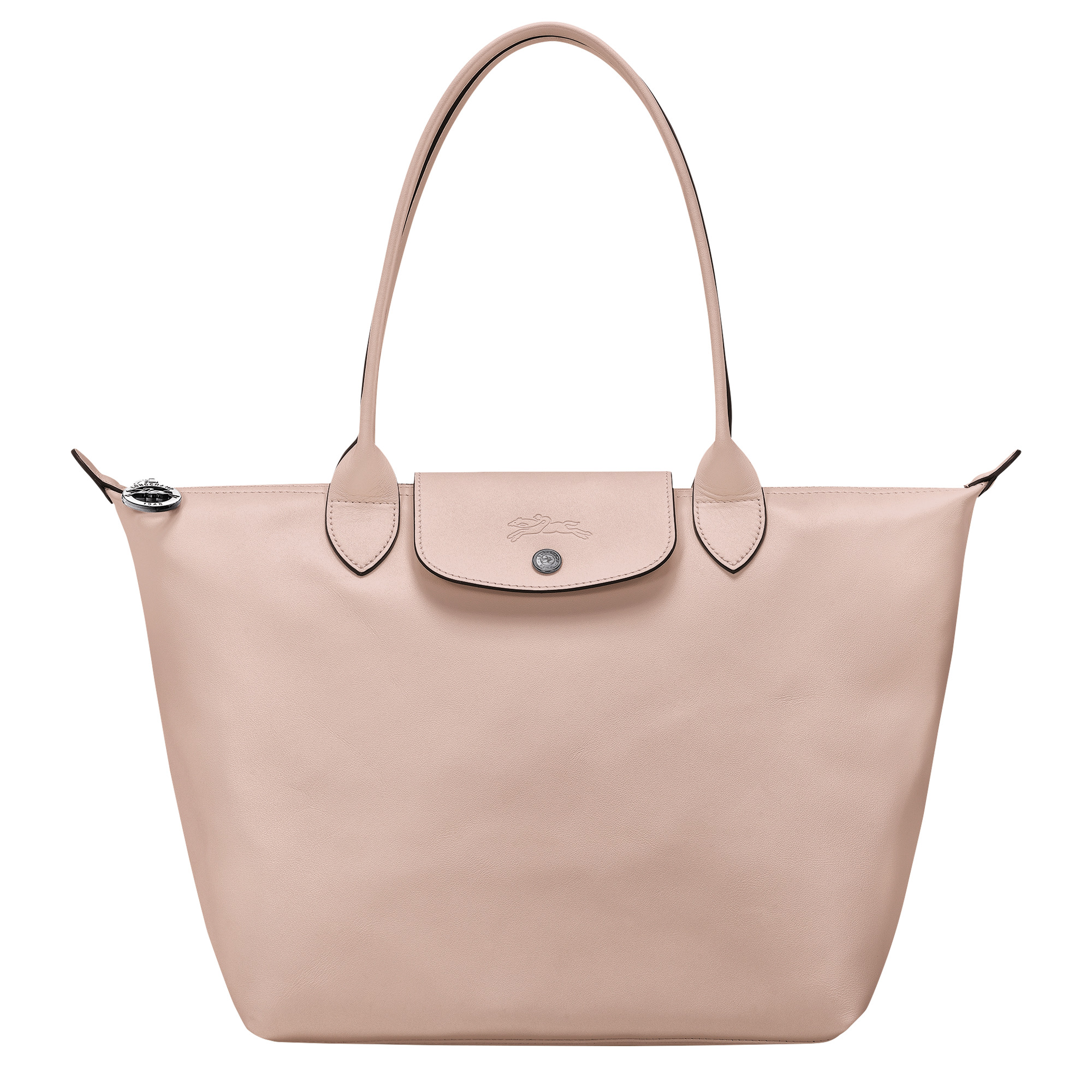 Le Pliage Xtra M Tote bag Nude - Leather - 1