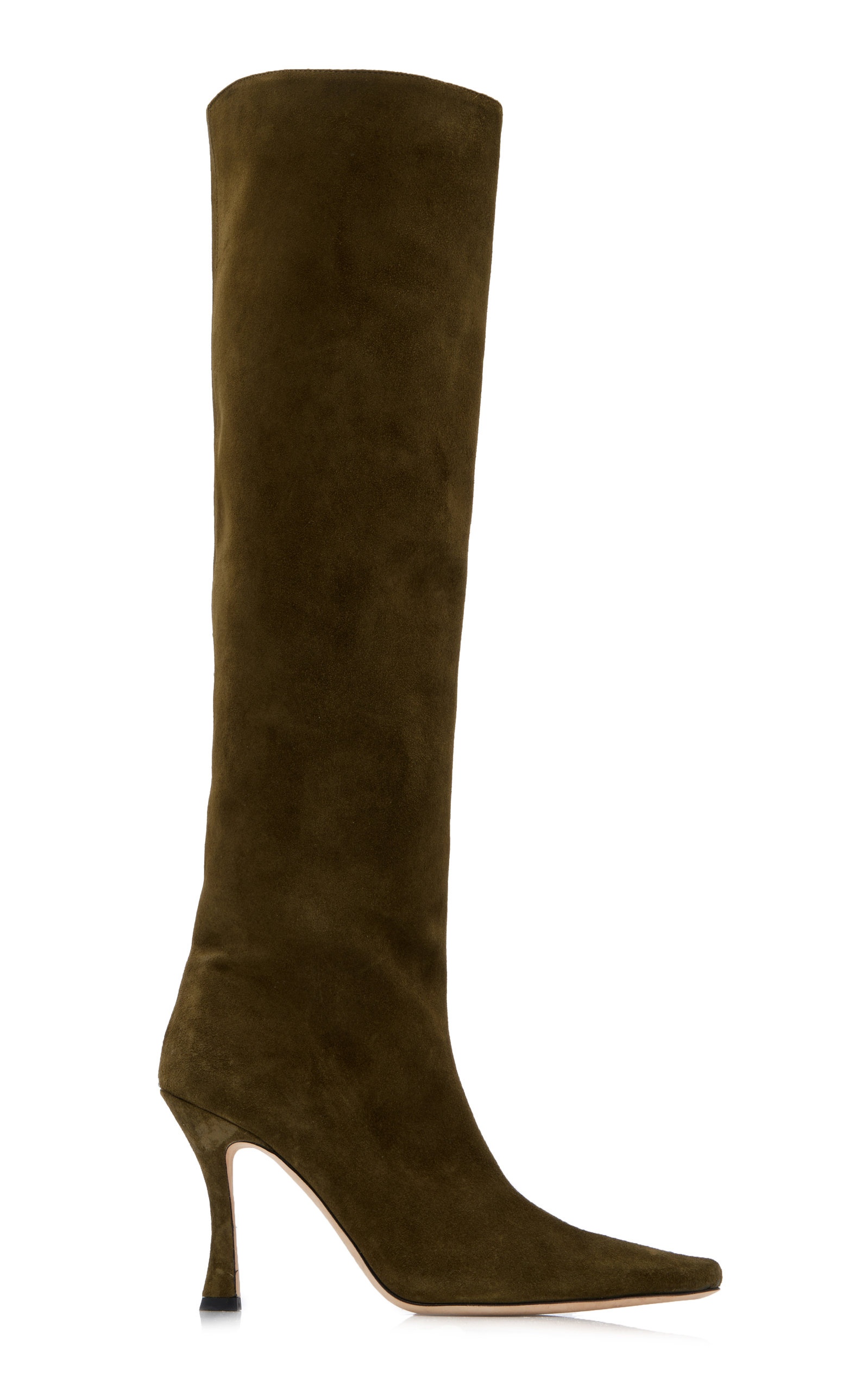 Cami Suede Knee Boots green - 1