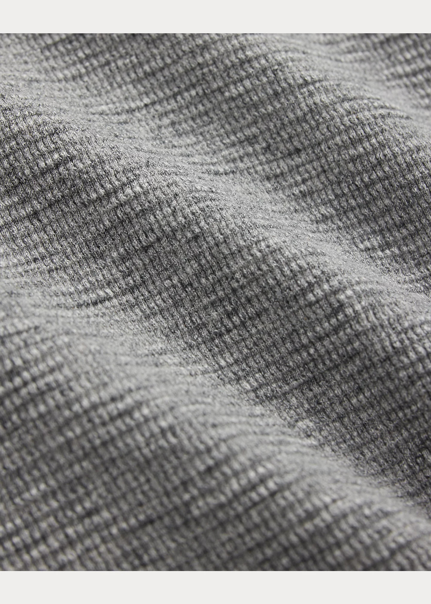Garment-Dyed Waffle-Knit Henley Shirt - 5