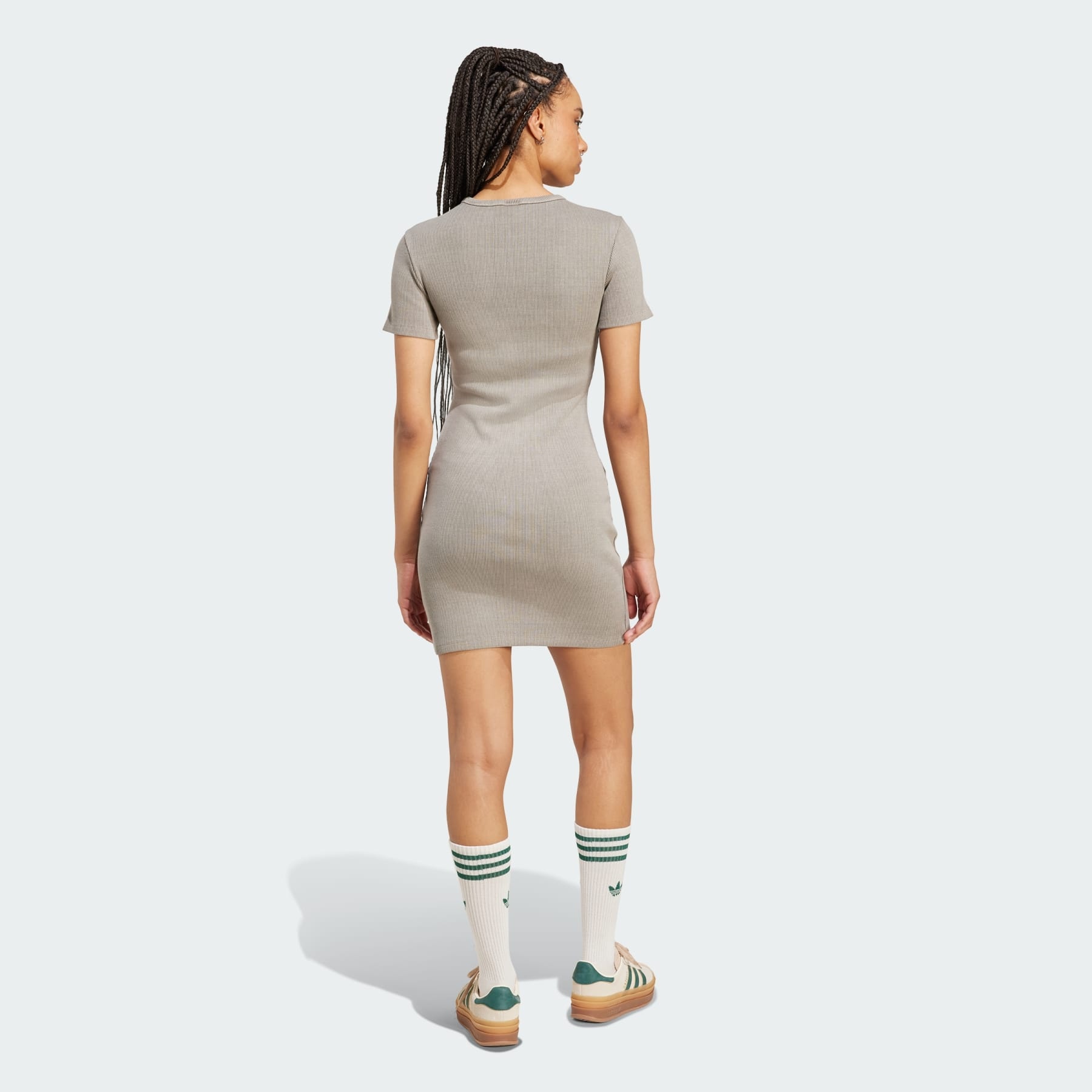 Essentials Rib Tank Dress Washed - 3