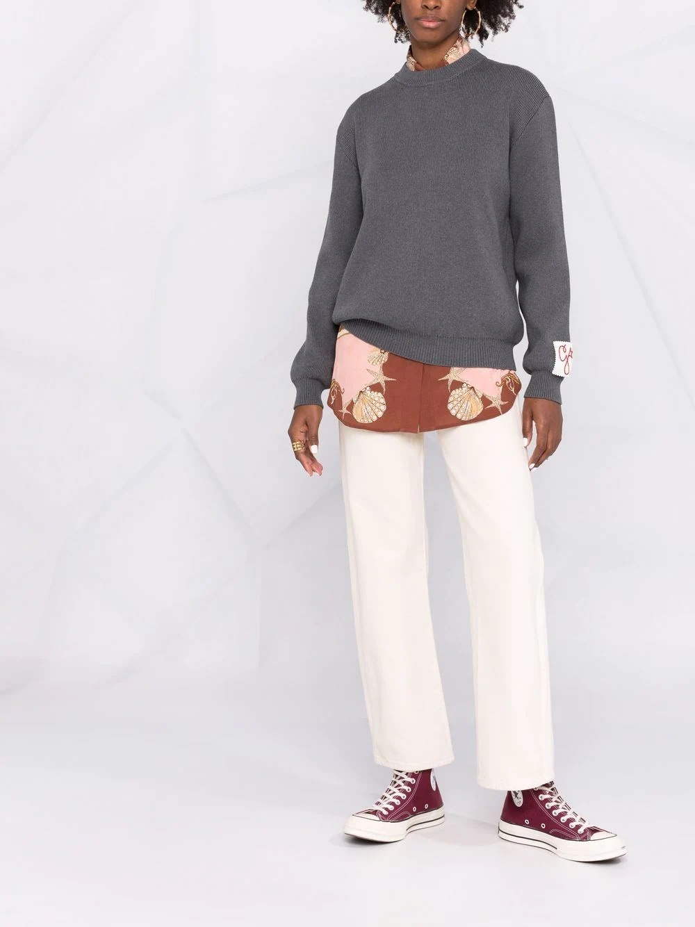 Dany ribbed crewneck sweater - 6