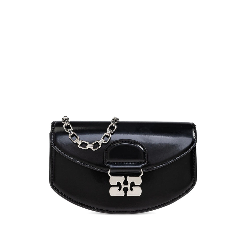 Ganni Black Mini Bags Women - 4