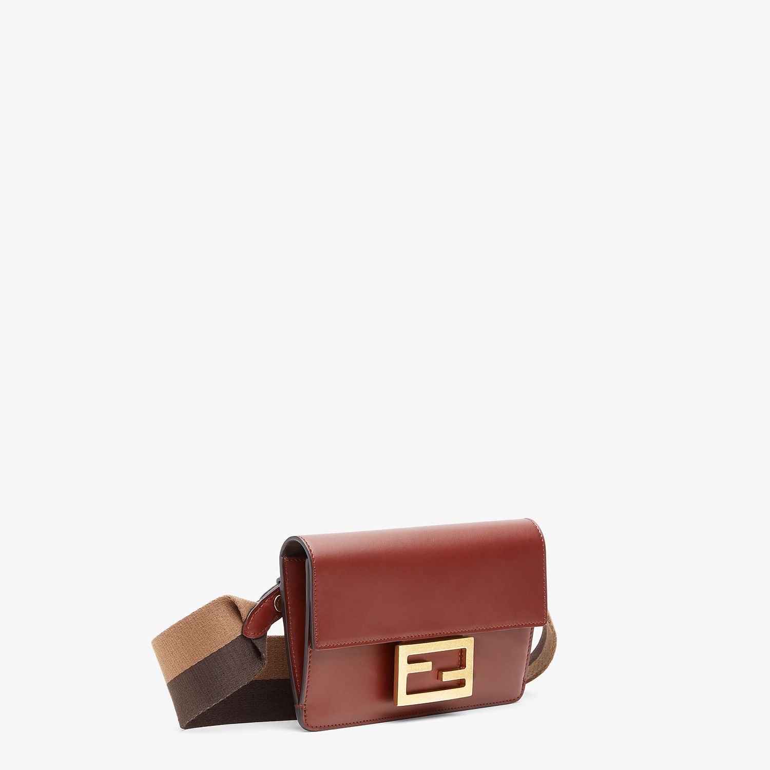 Brown leather mini bag - 3