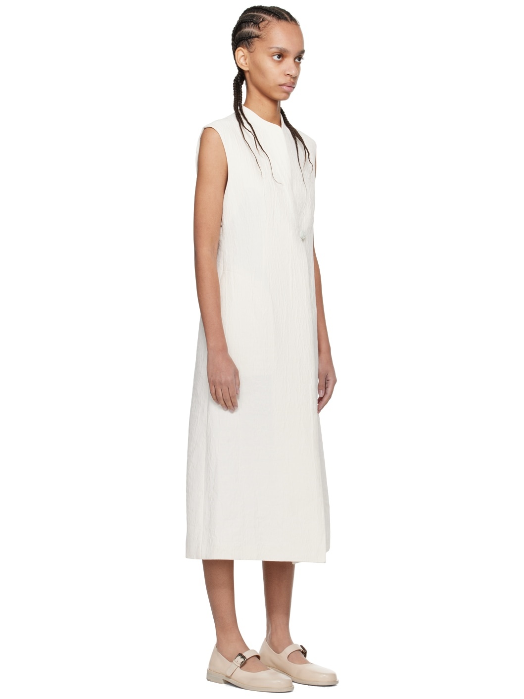 Off-White Sleeveless Jacket - 2