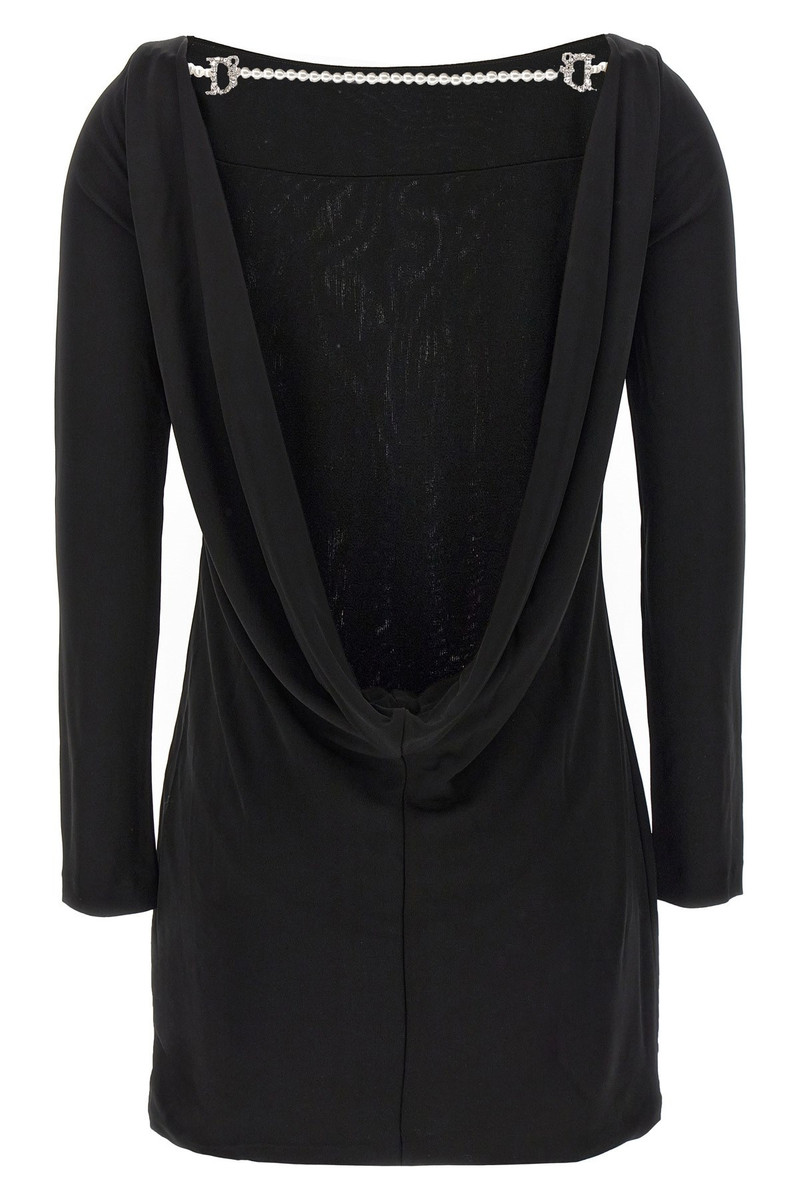 DSQUARED2 Crystal logo pearl dress outlook
